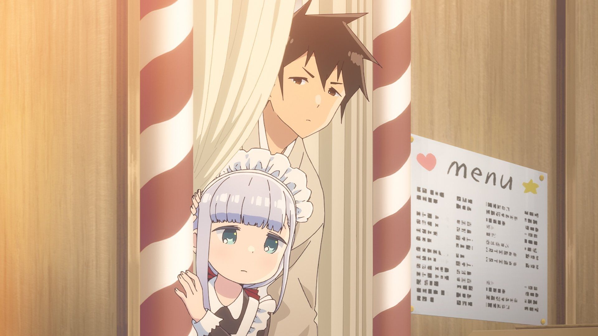 Aharen-san wa hakarenai background