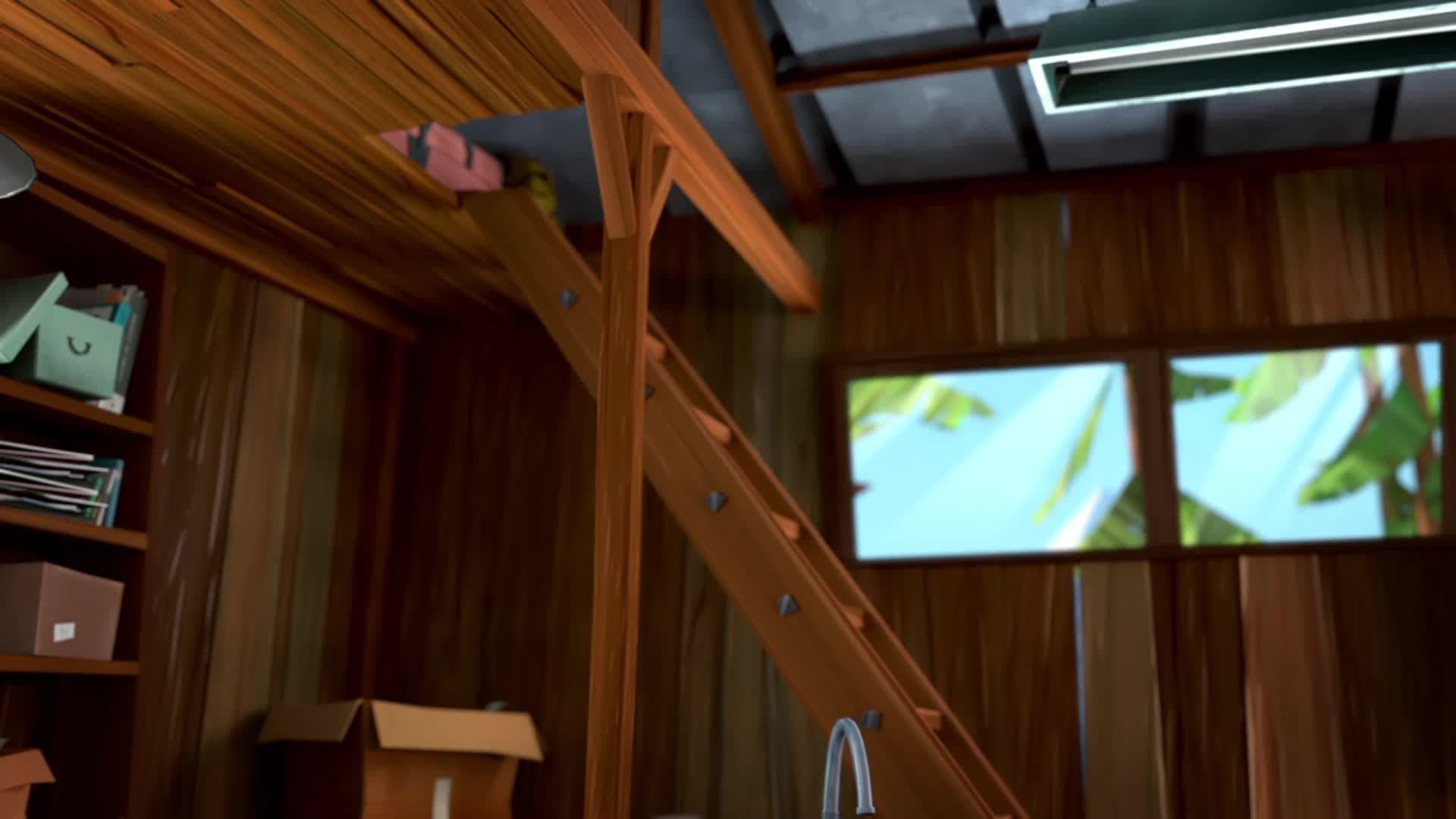 Grizzy and the Lemmings background