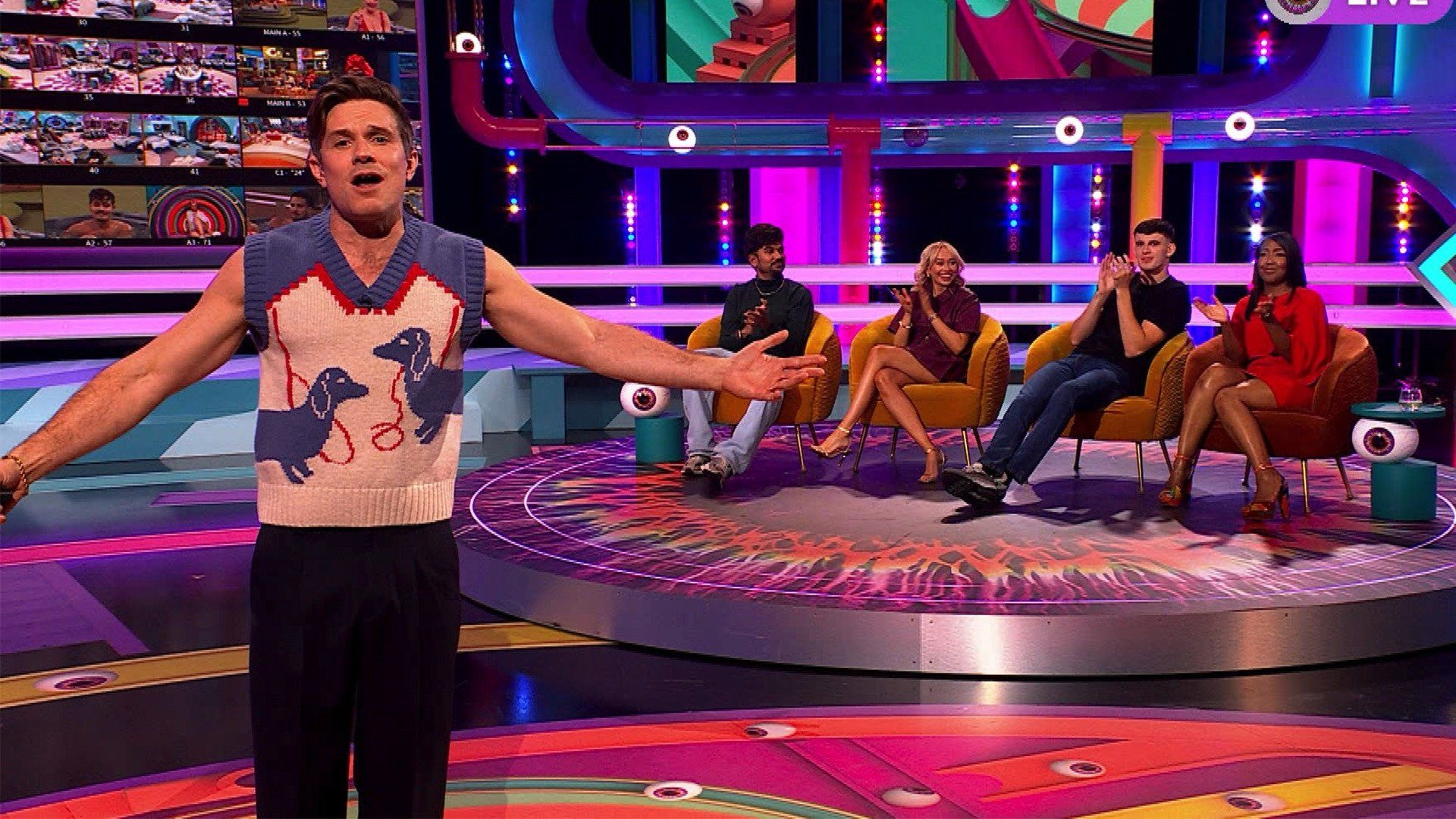 Big Brother: Late & Live background