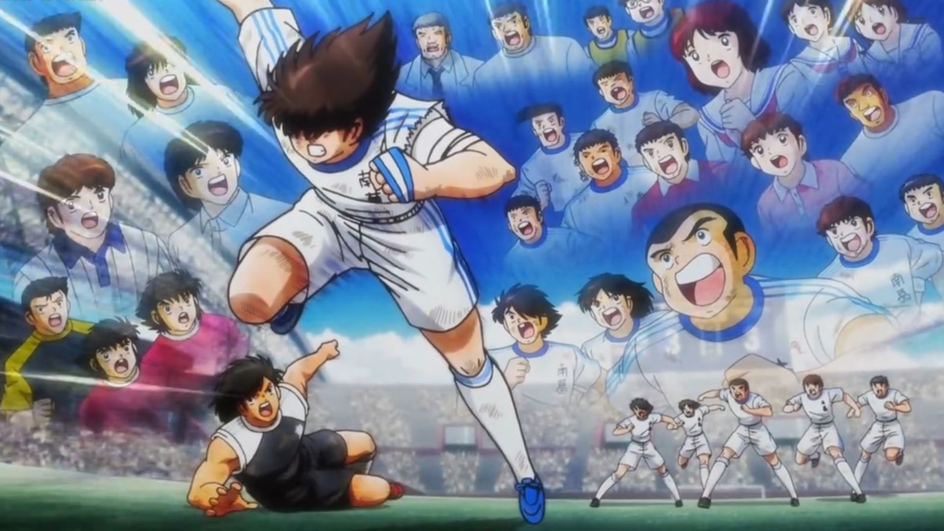 Captain Tsubasa background