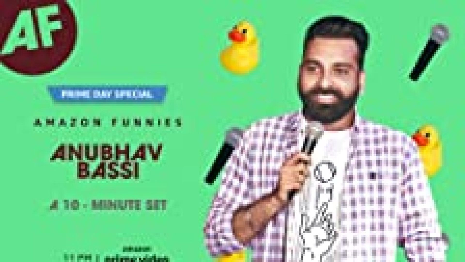 Amazon Funnies - 10 Minute Stand-ups background