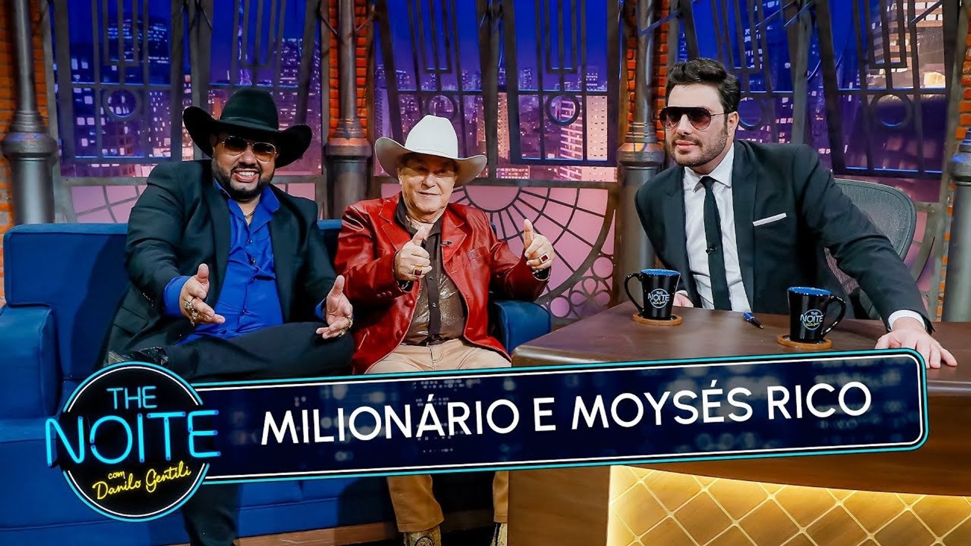 The Noite com Danilo Gentili background
