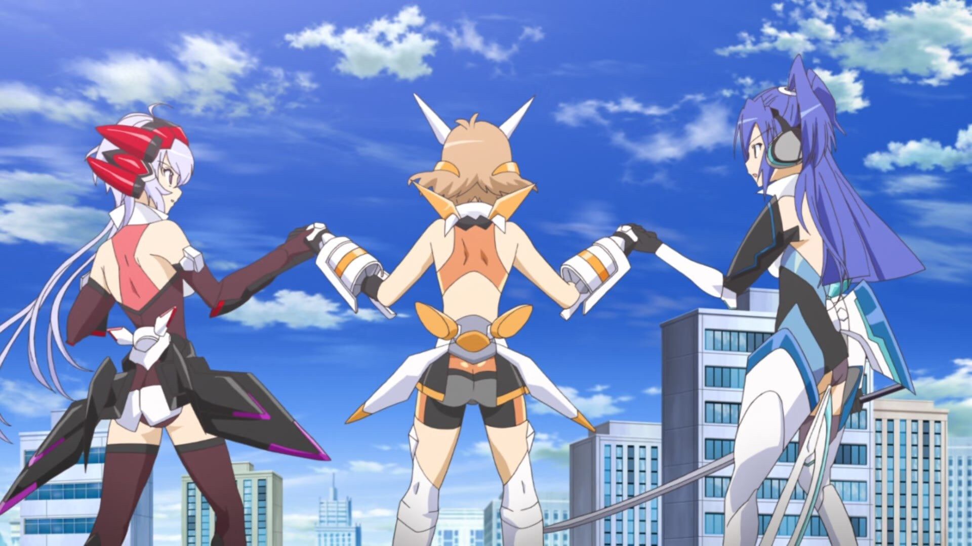 Senki Zessho Symphogear background