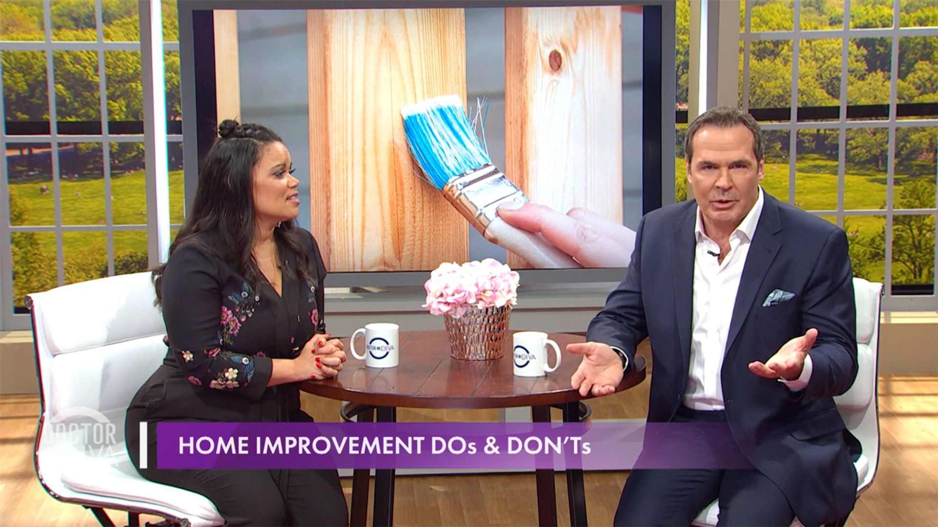 Doctor & the Diva background