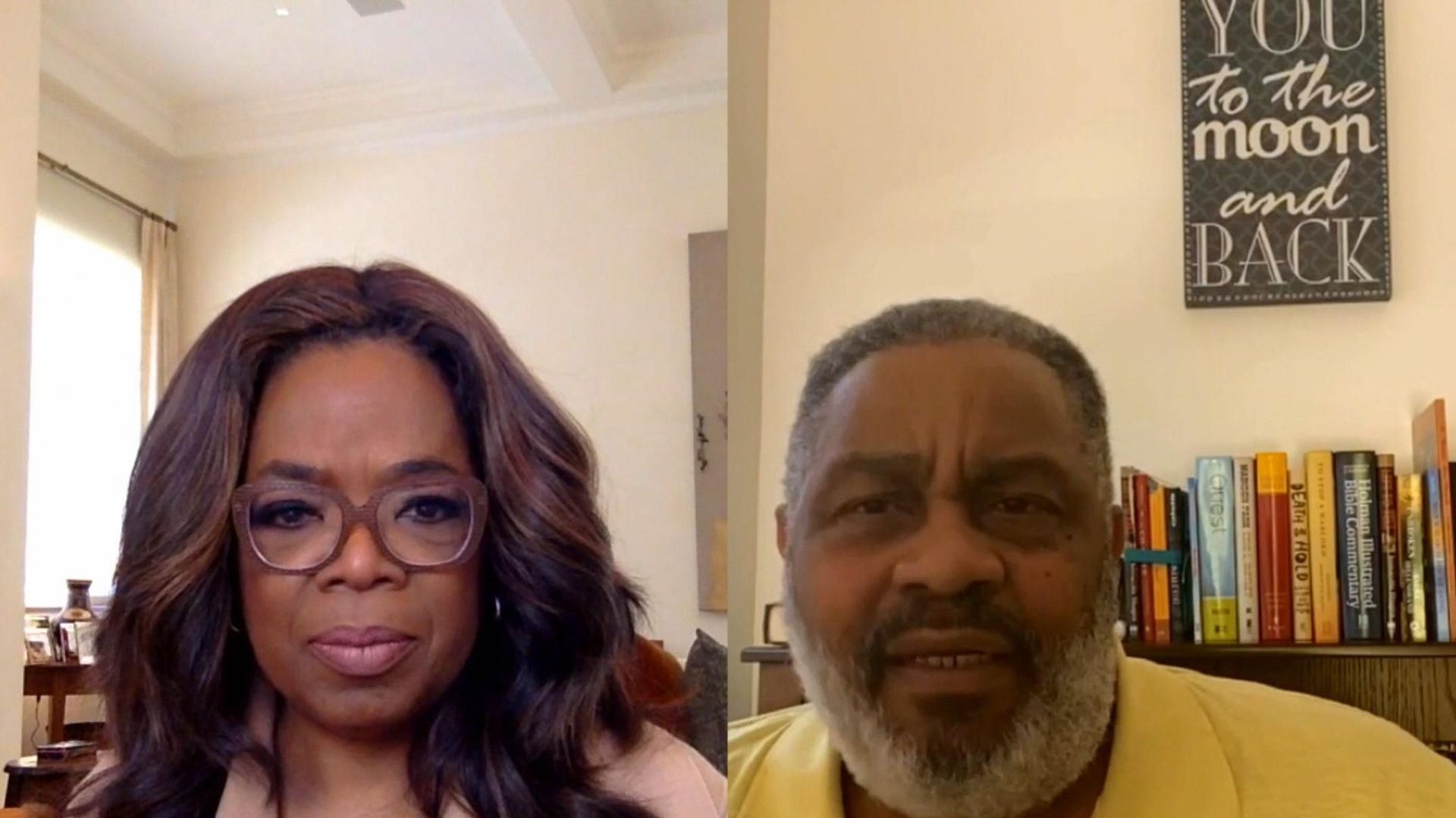 Oprah Talks COVID-19 background