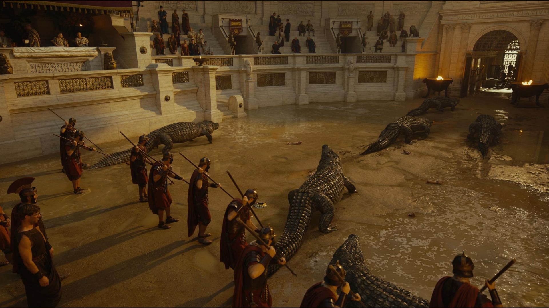 Those About to Die background