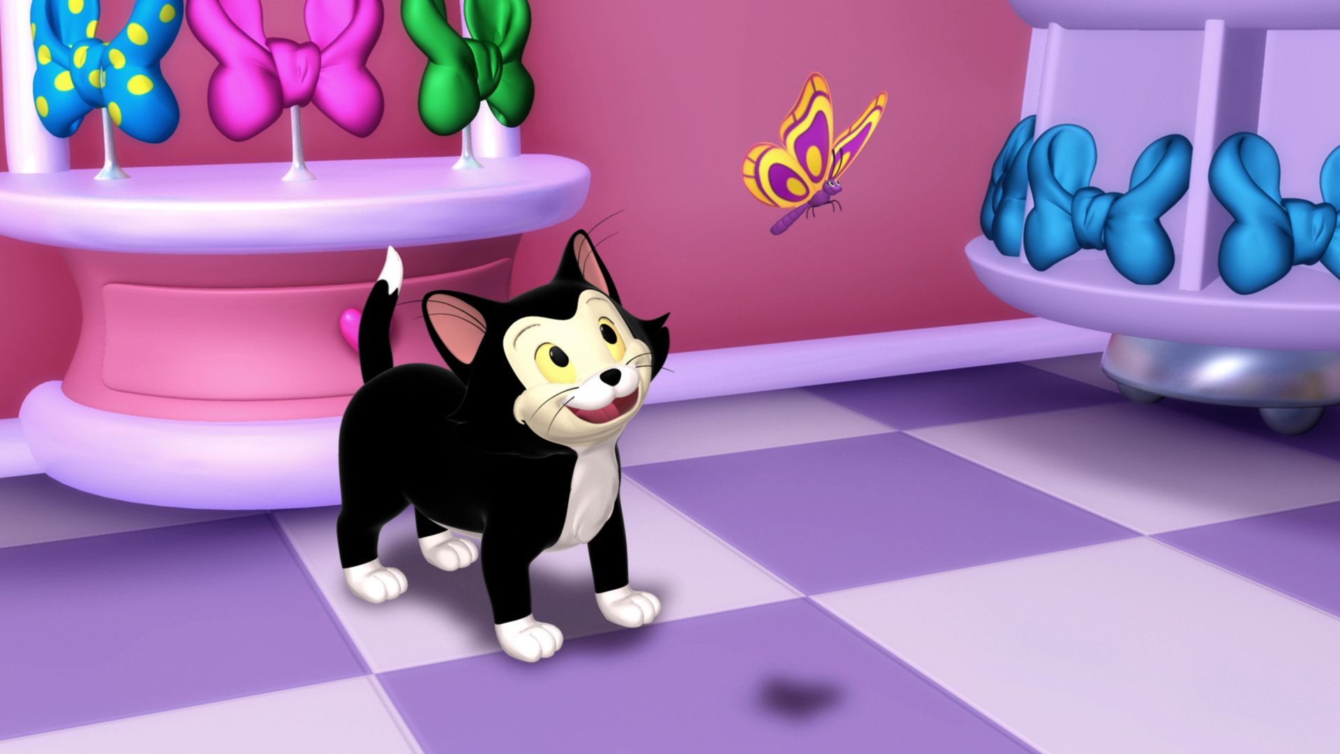 Minnie's Bow-Toons background