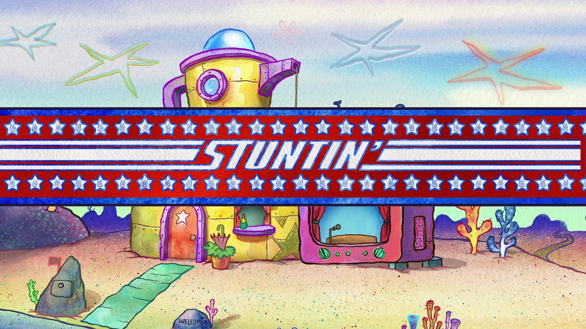 The Patrick Star Show background