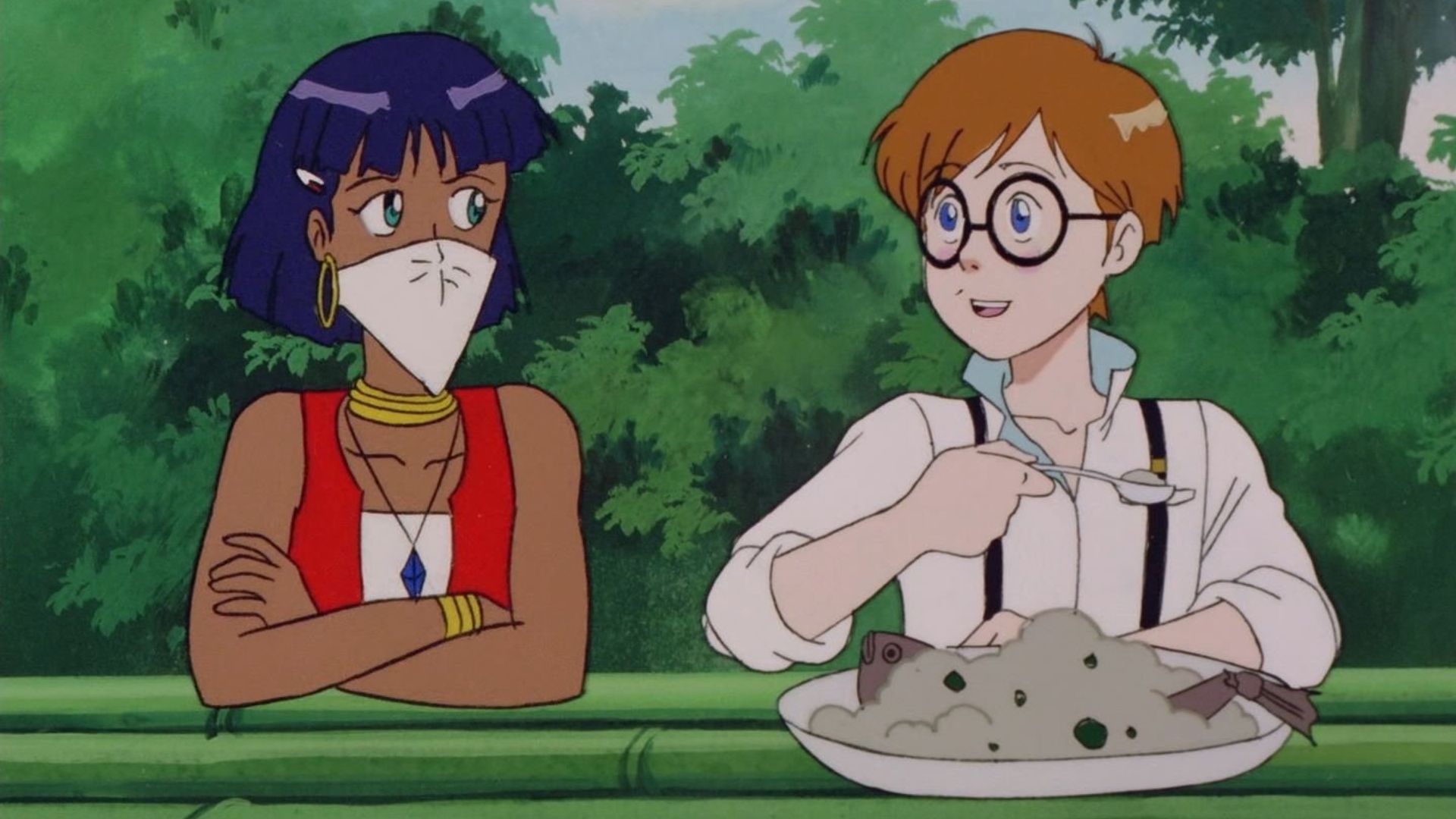 Nadia: The Secret of Blue Water background