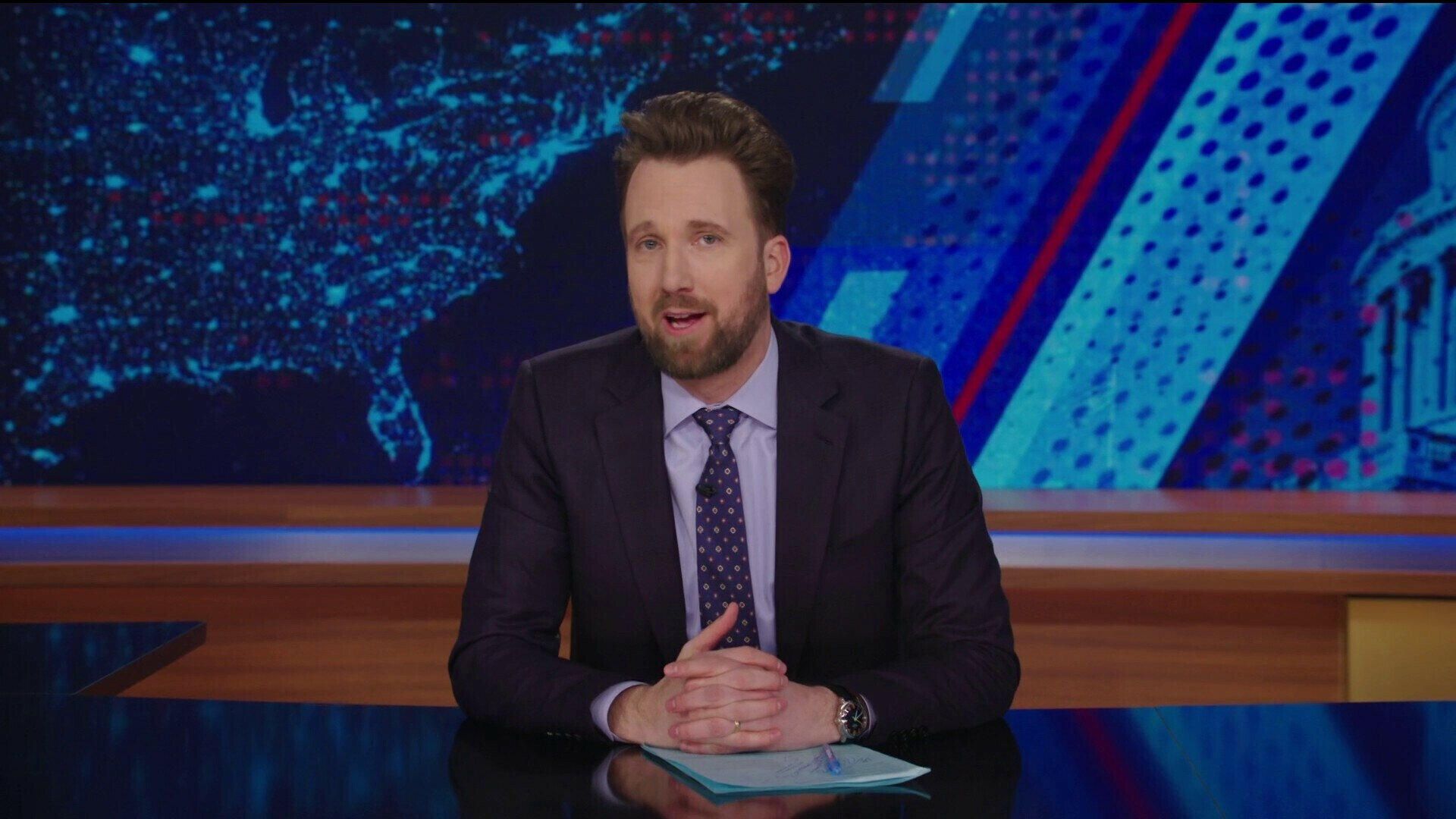 The Daily Show background