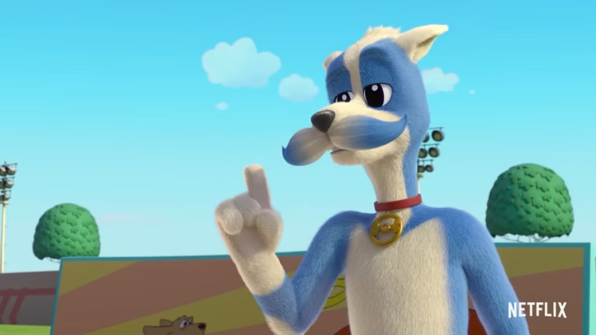 Go, Dog, Go background