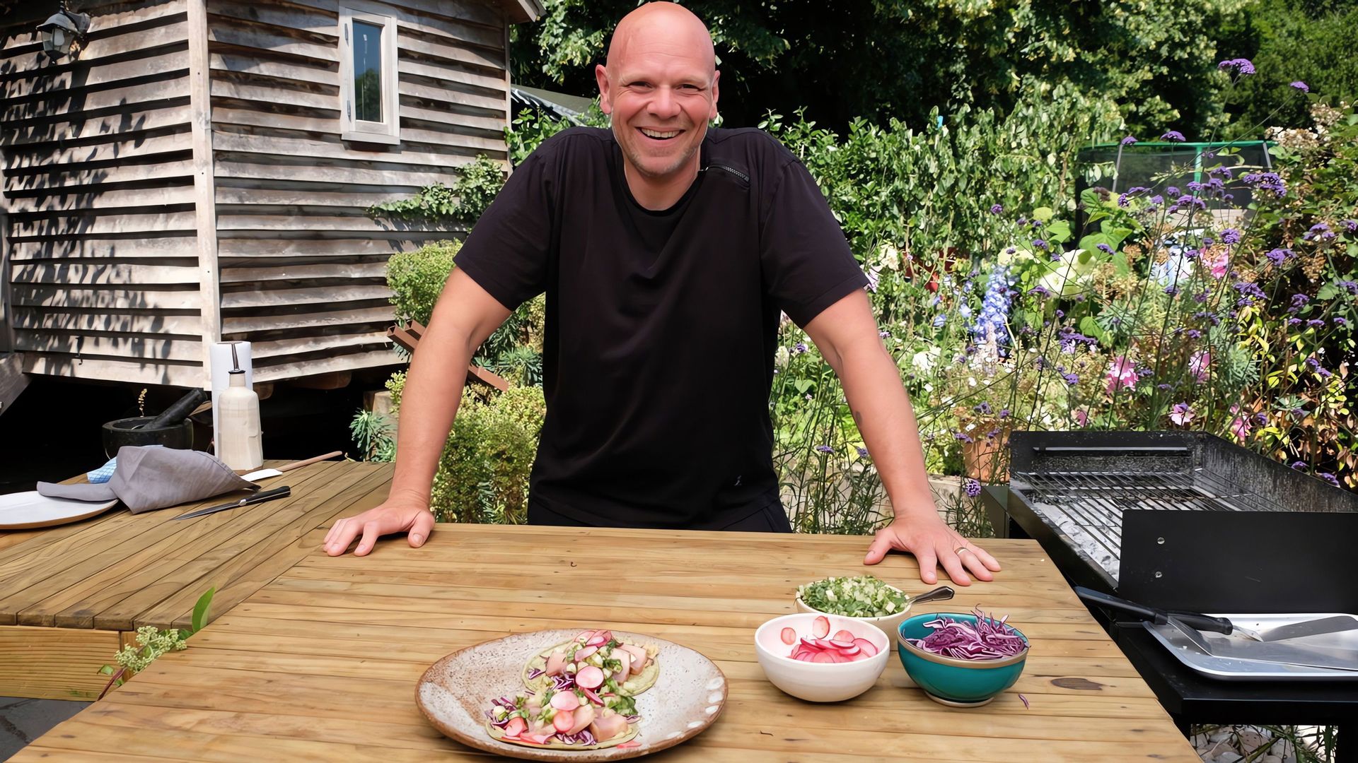 Tom Kerridge Barbecues background
