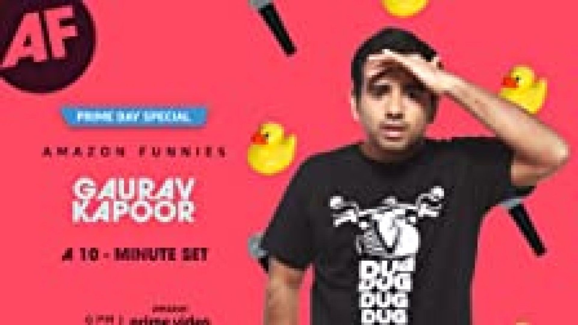 Amazon Funnies - 10 Minute Stand-ups background