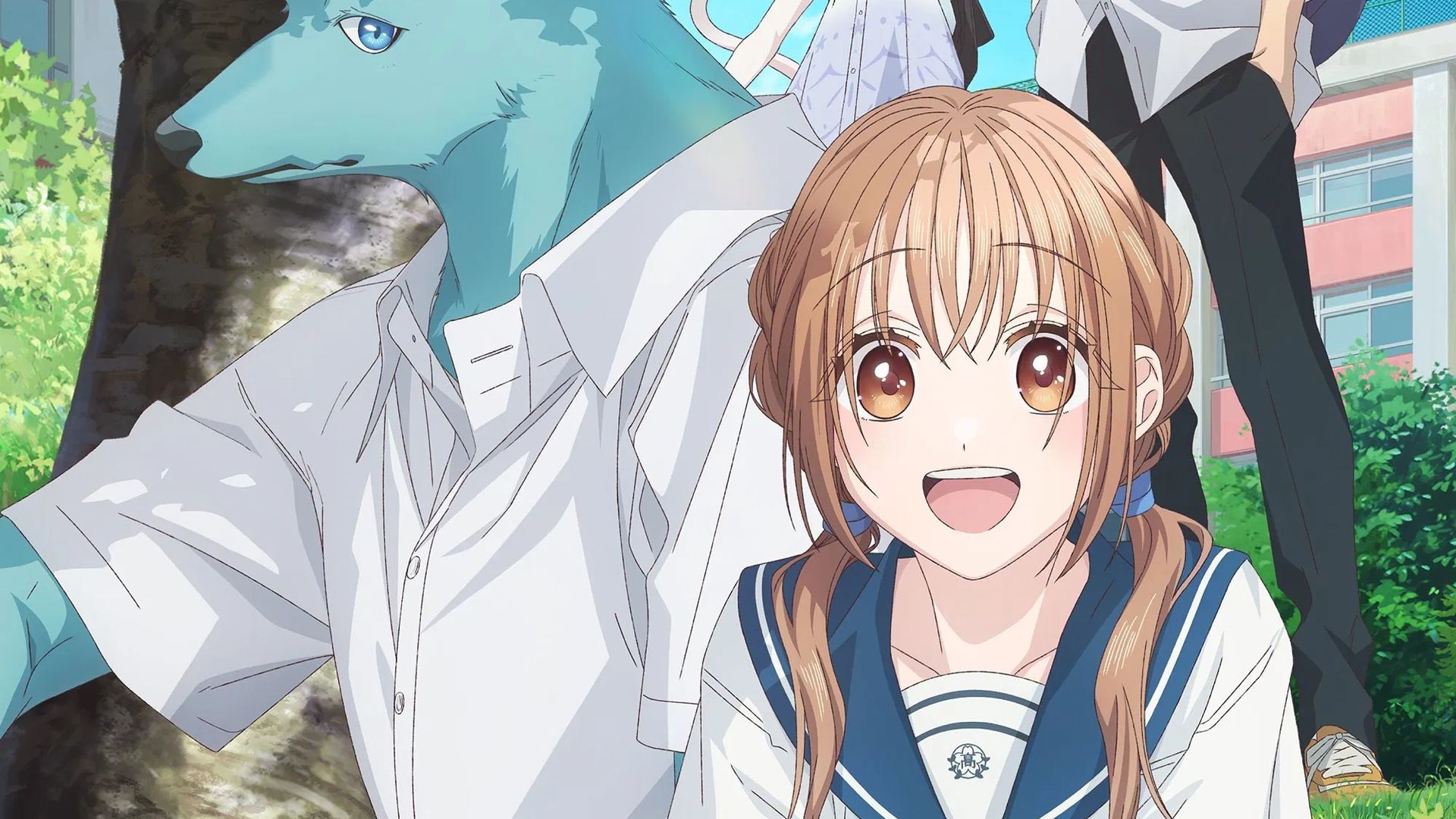 Kimi to Koete Koi ni Naru background