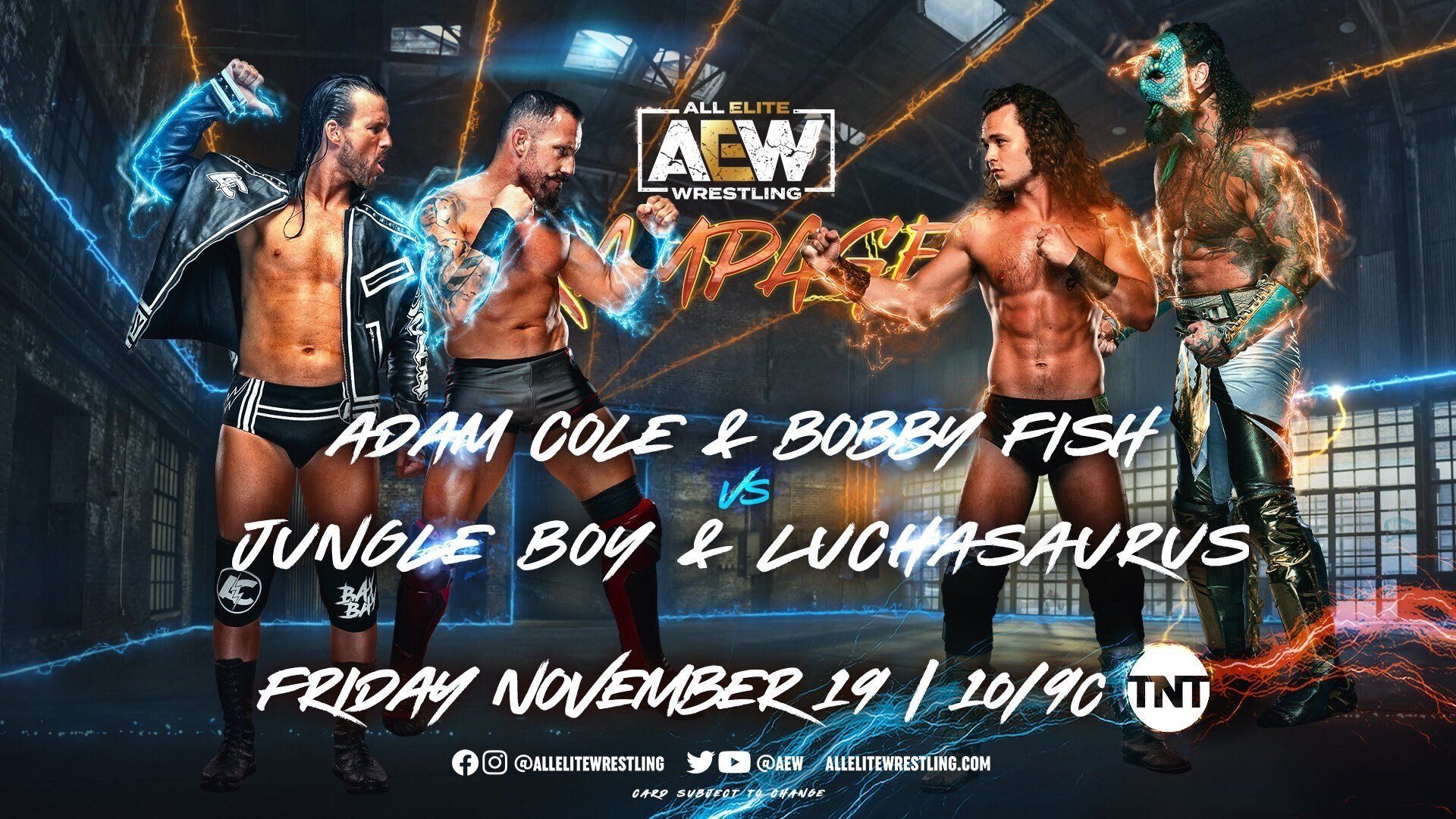 All Elite Wrestling: Rampage background