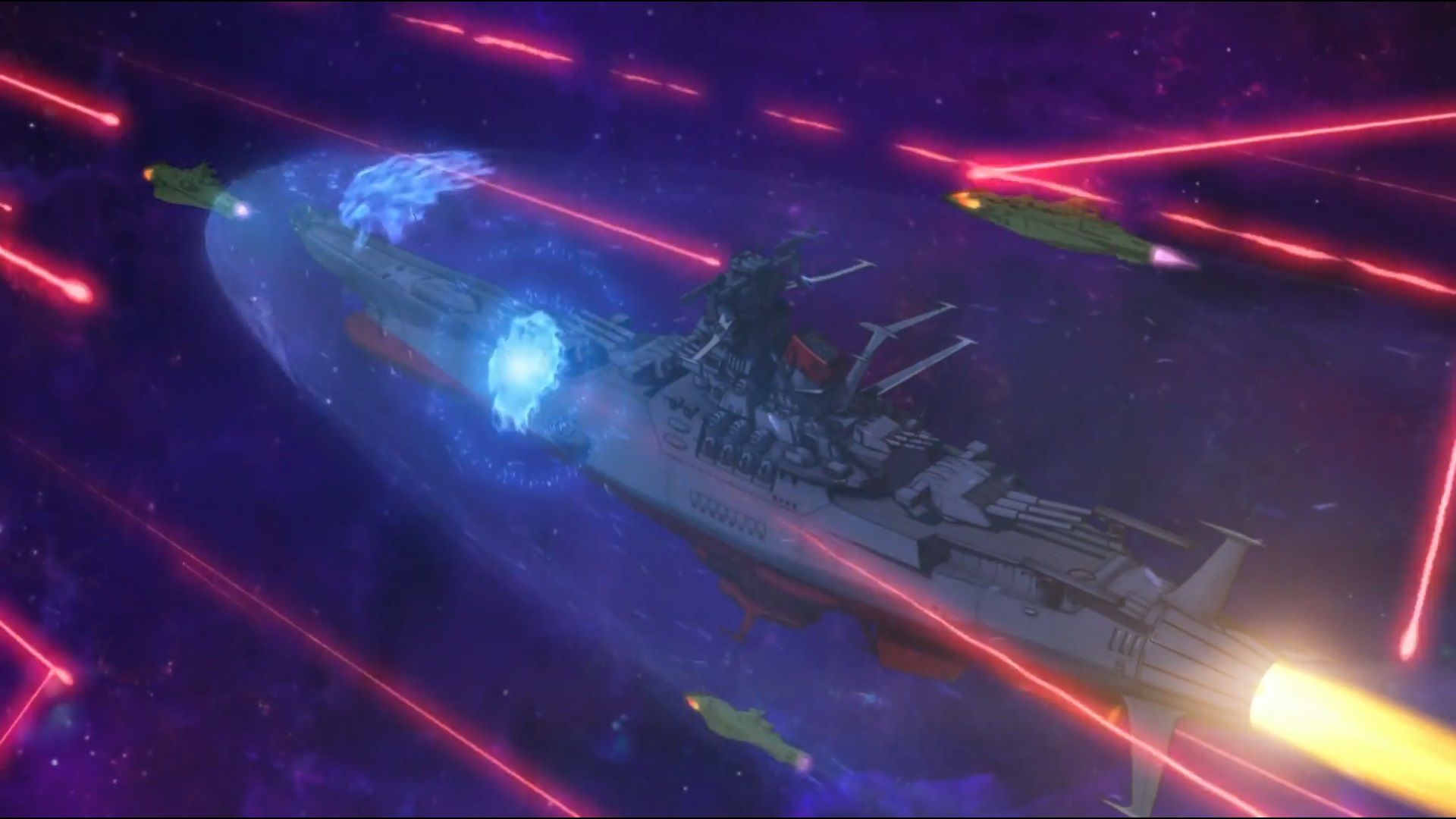 Space Battleship Yamato 2199 background