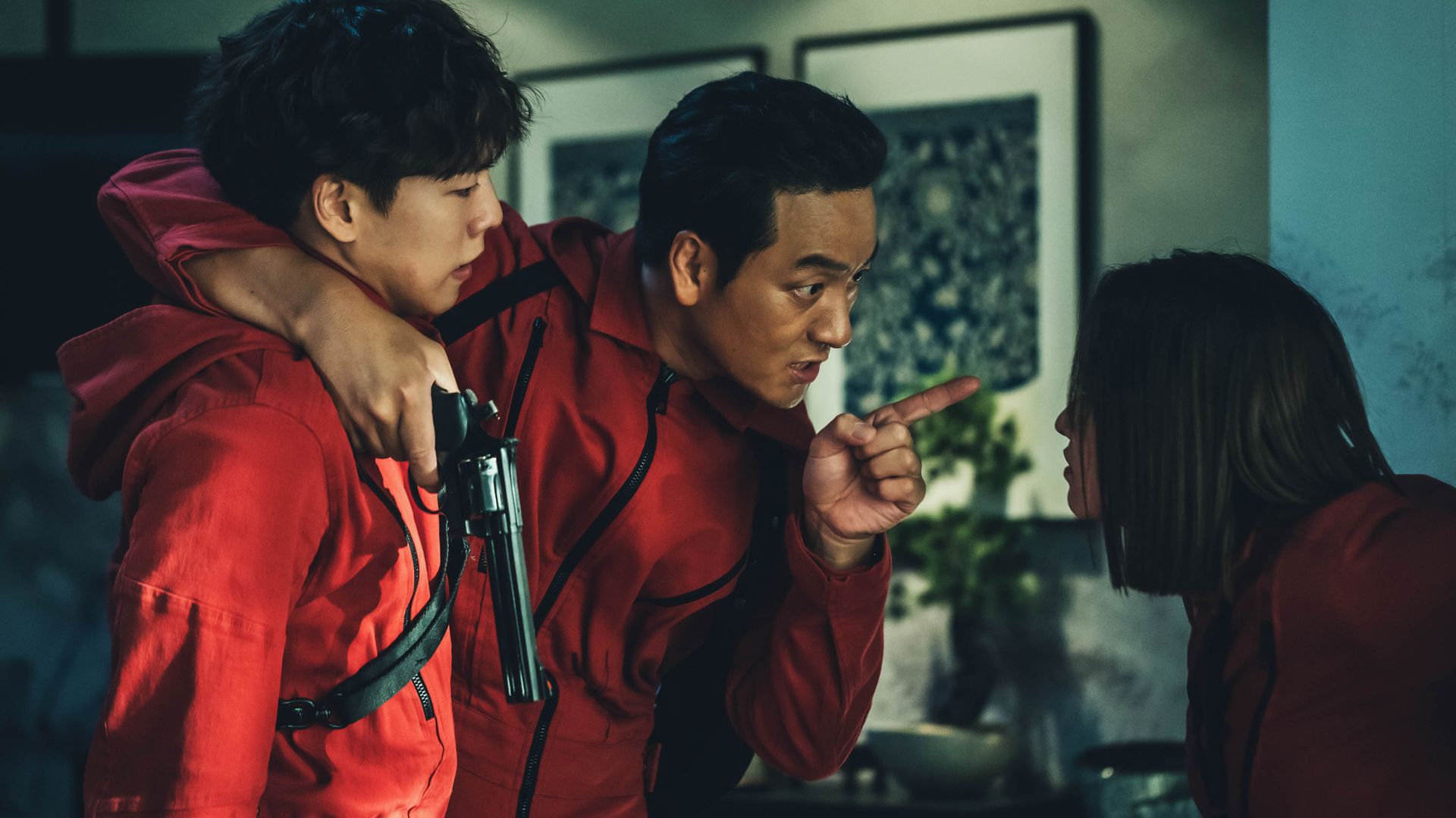 Money Heist: Korea - Joint Economic Area background