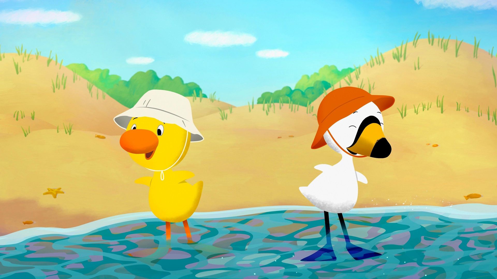 Duck & Goose background