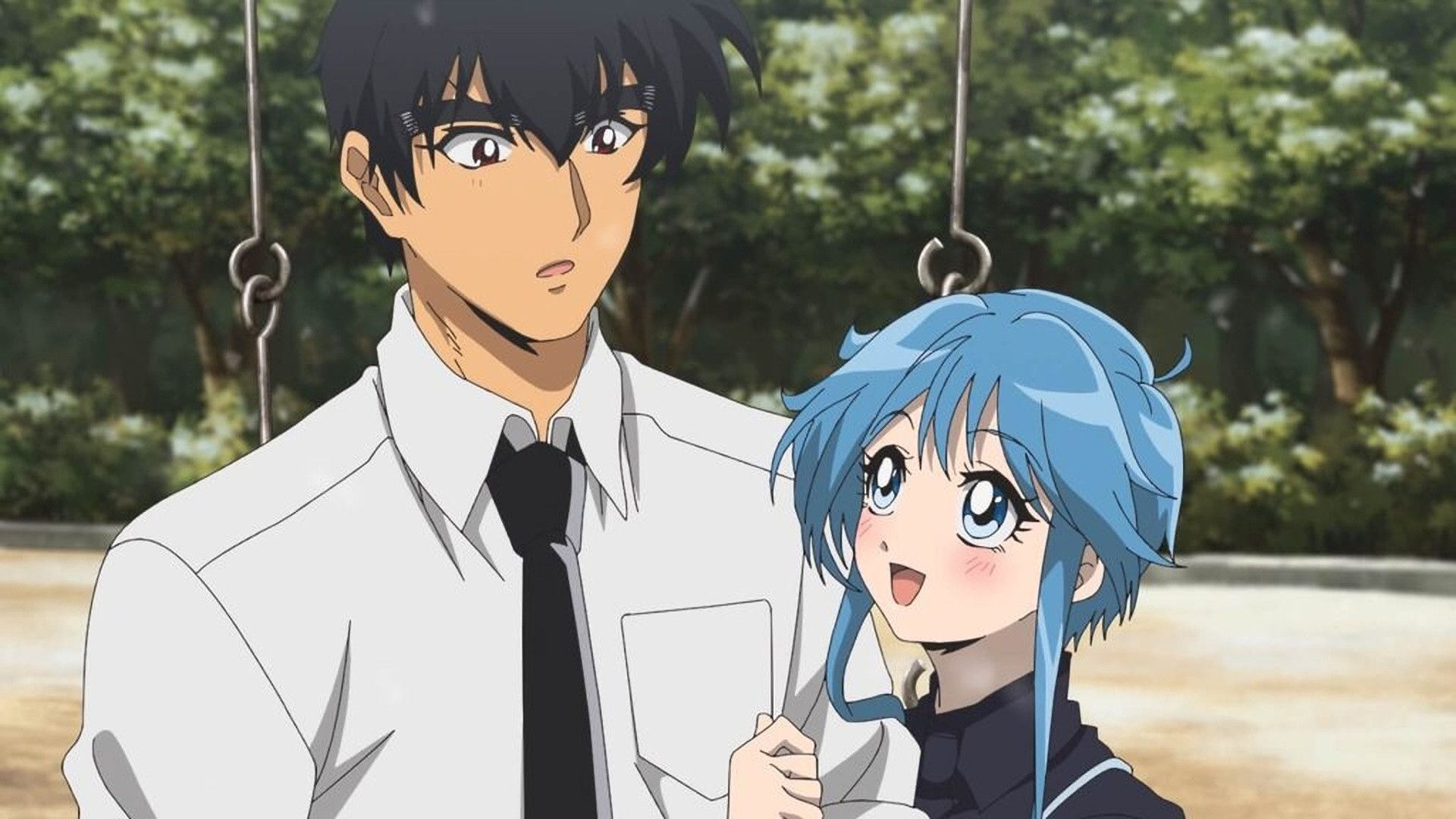 Hell Teacher: Jigoku Sensei Nube background