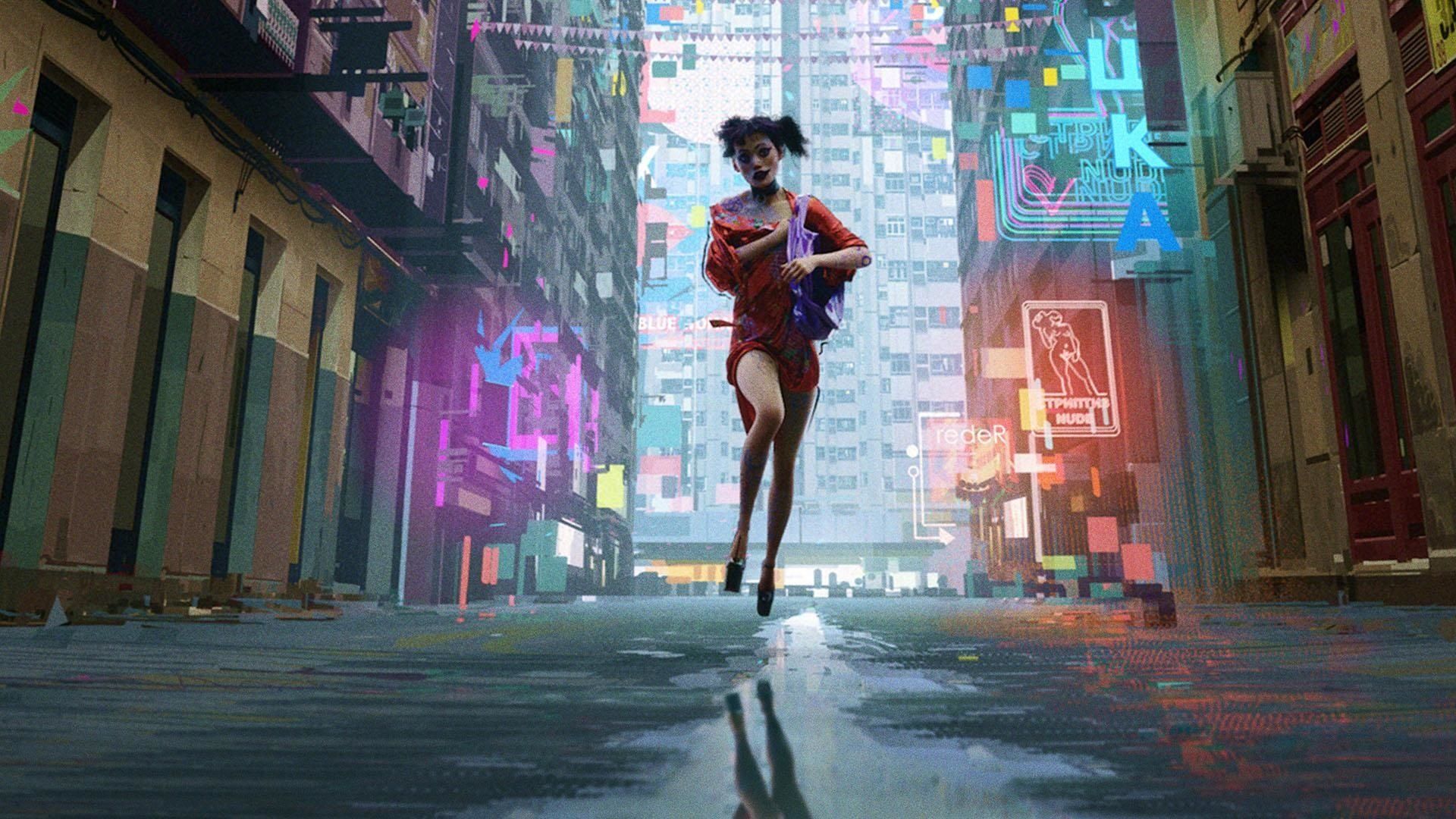 Love, Death & Robots background
