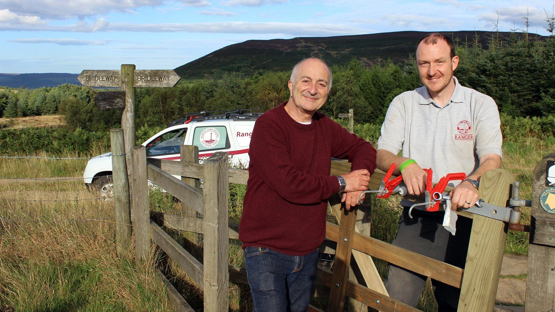Tony Robinson: Coast to Coast background