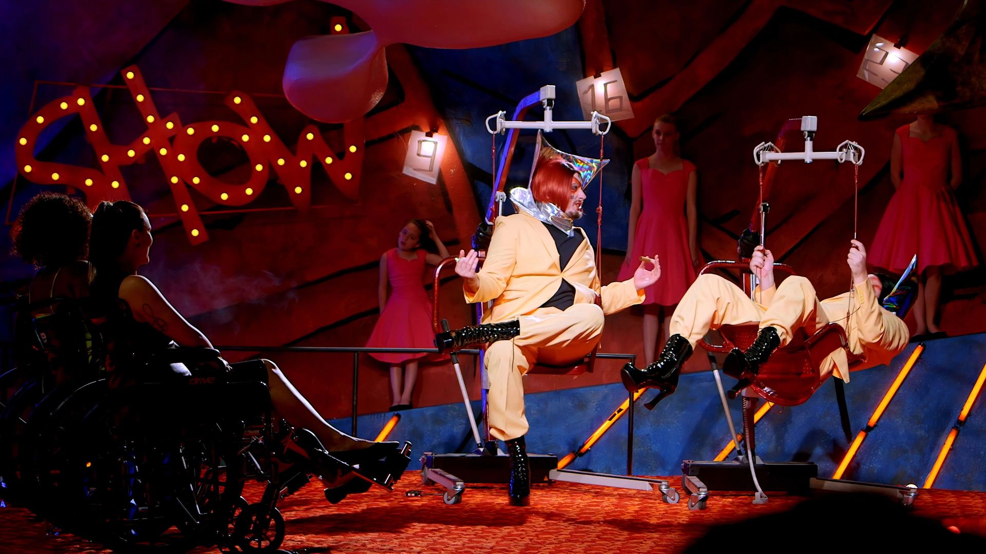 Million Dollar Extreme Presents: World Peace background