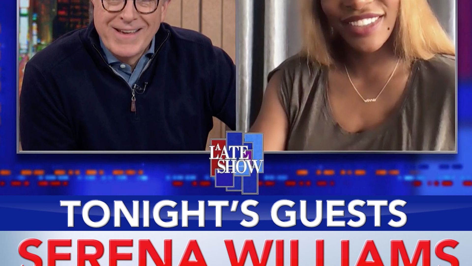 The Late Show with Stephen Colbert background