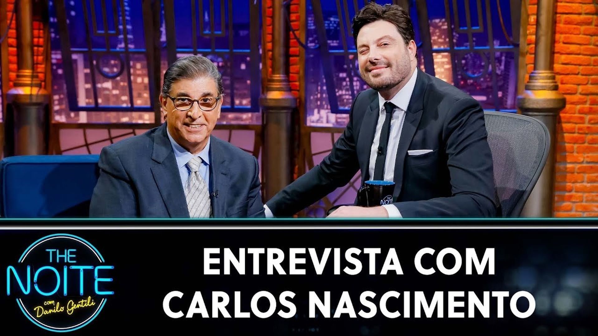 The Noite com Danilo Gentili background
