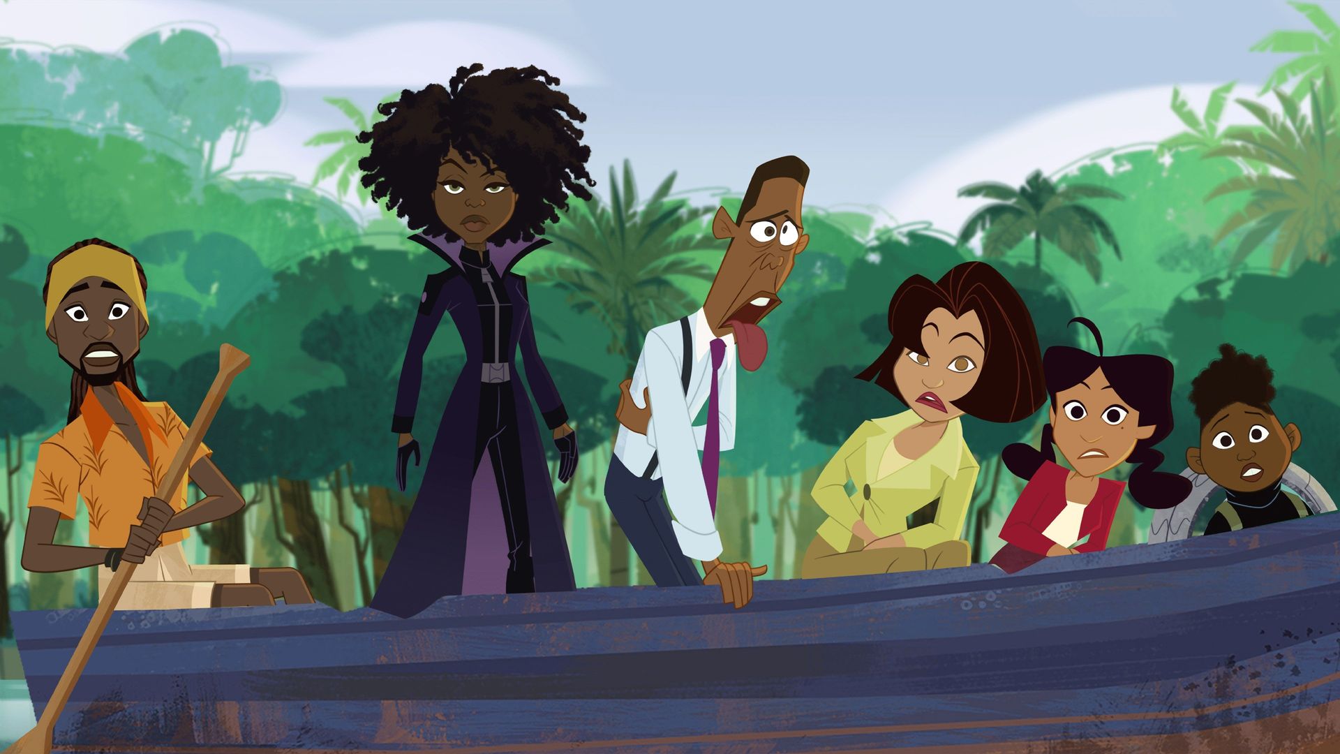 The Proud Family: Louder and Prouder background