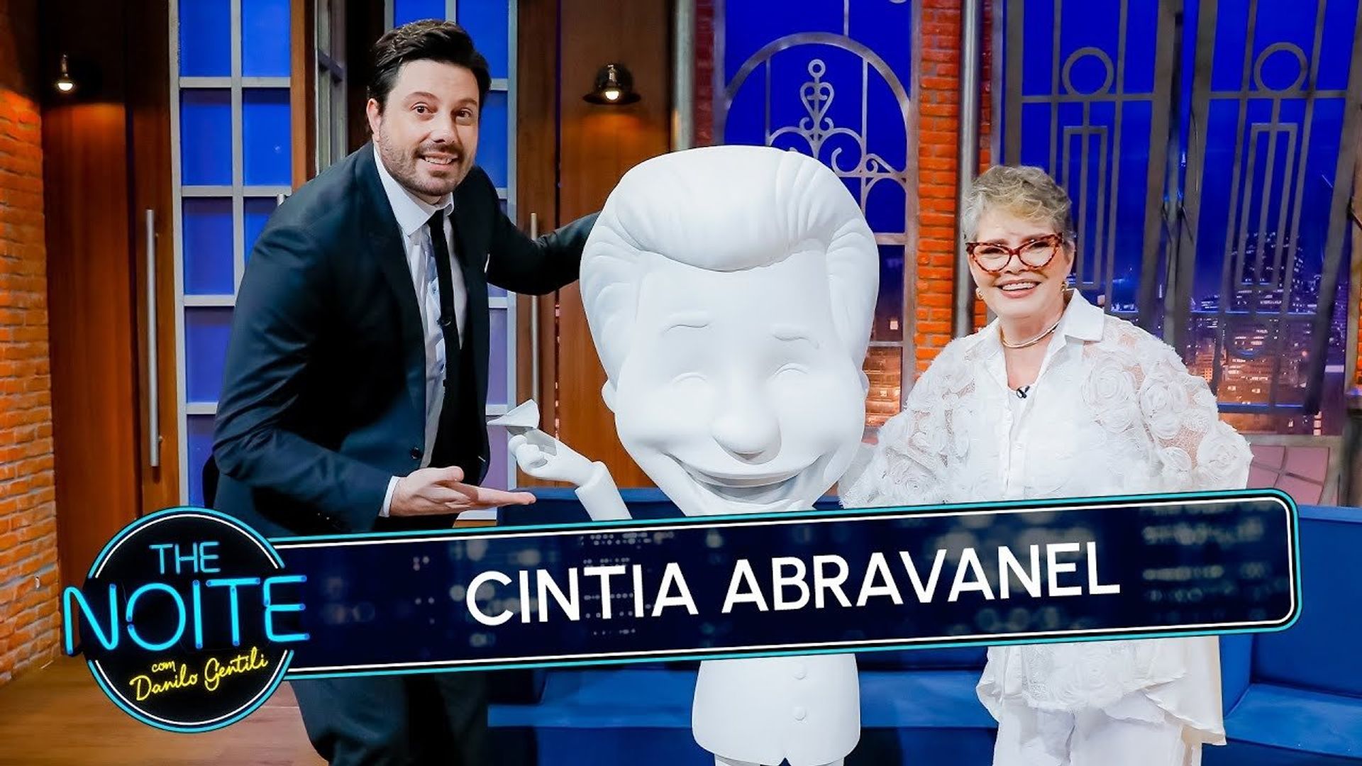 The Noite com Danilo Gentili background