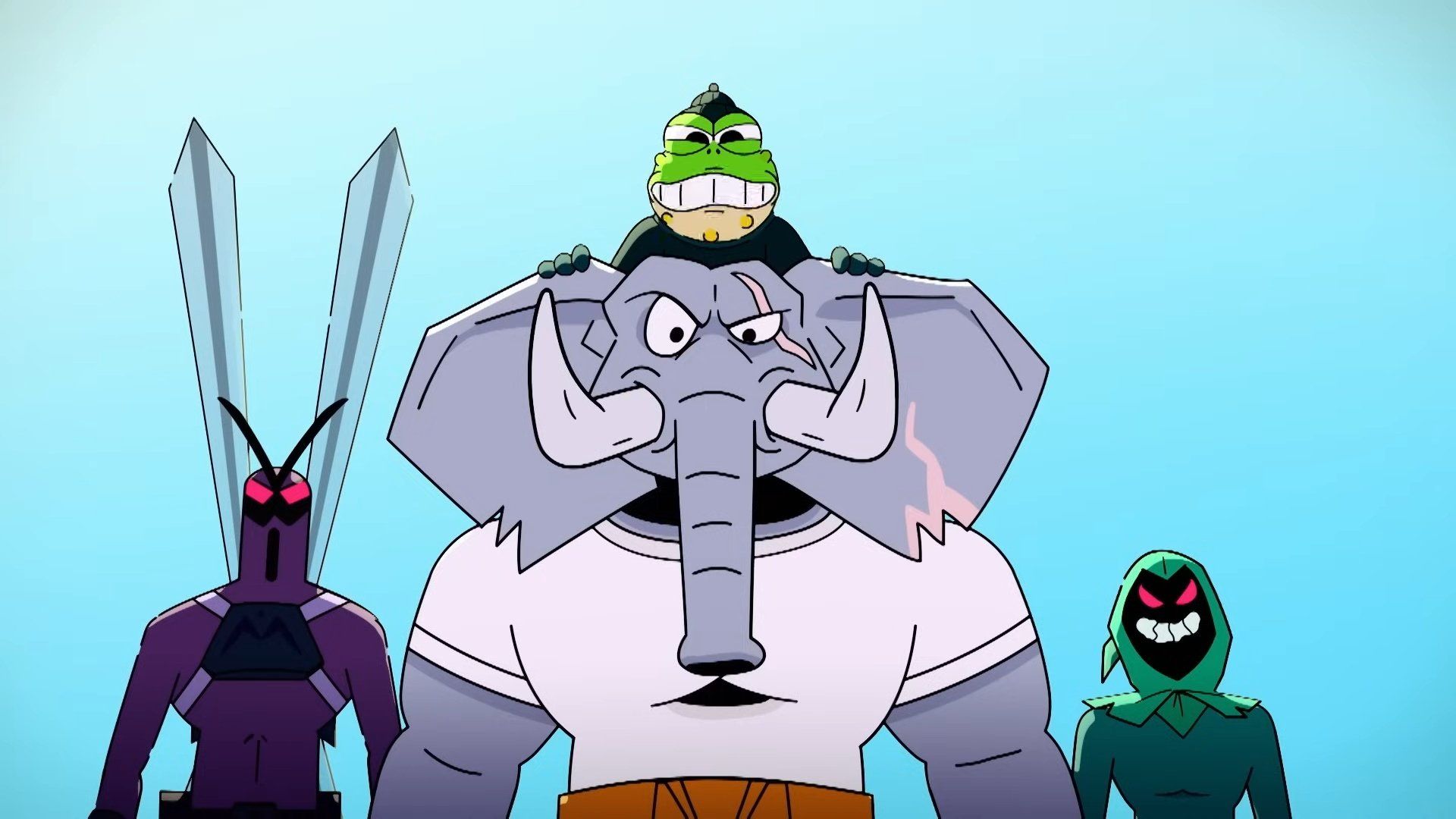 Beast Boy: Lone Wolf background