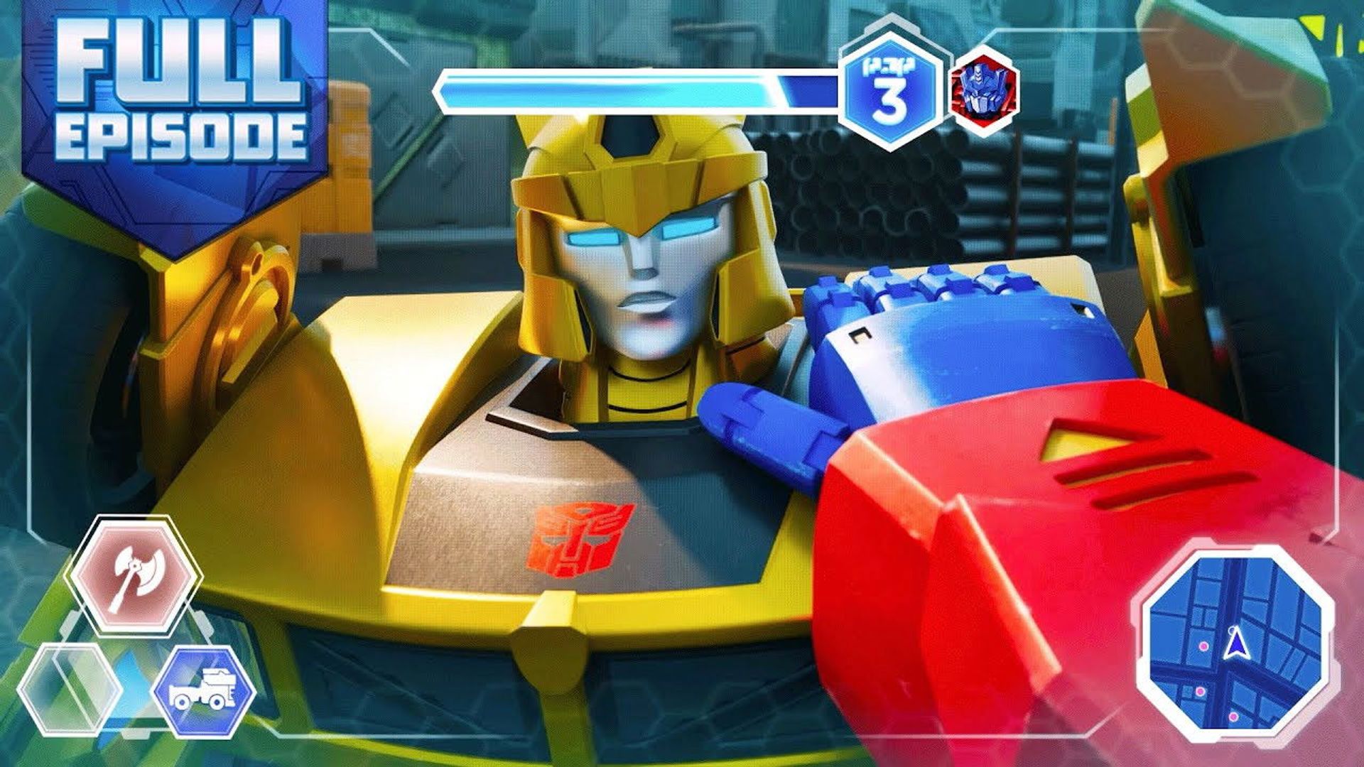 Transformers: Cyberworld background