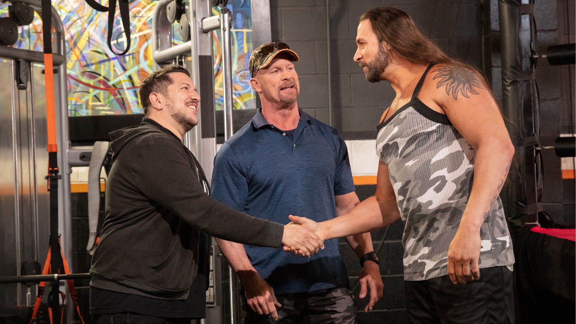 Straight Up Steve Austin background