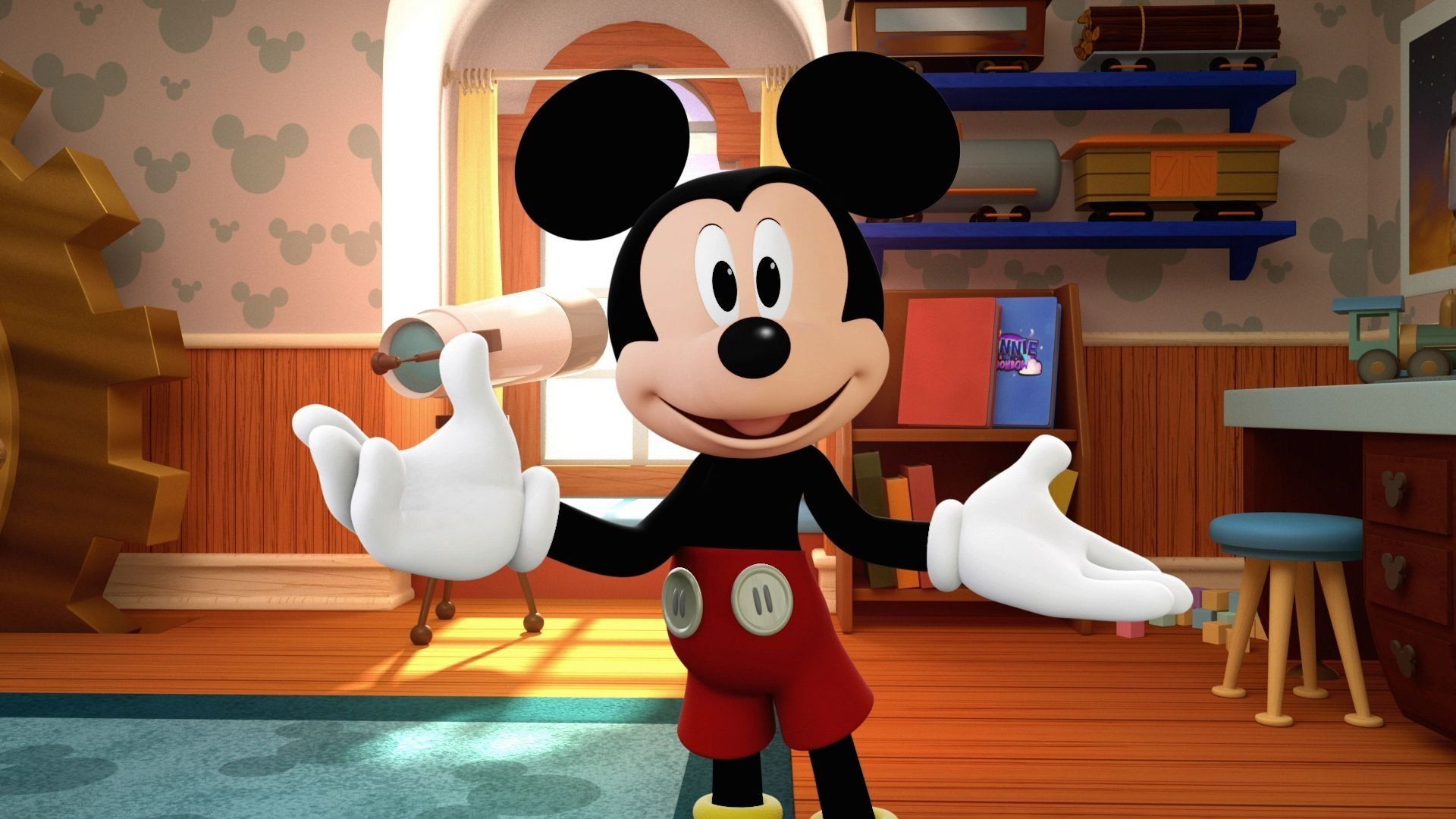 Me & Mickey background