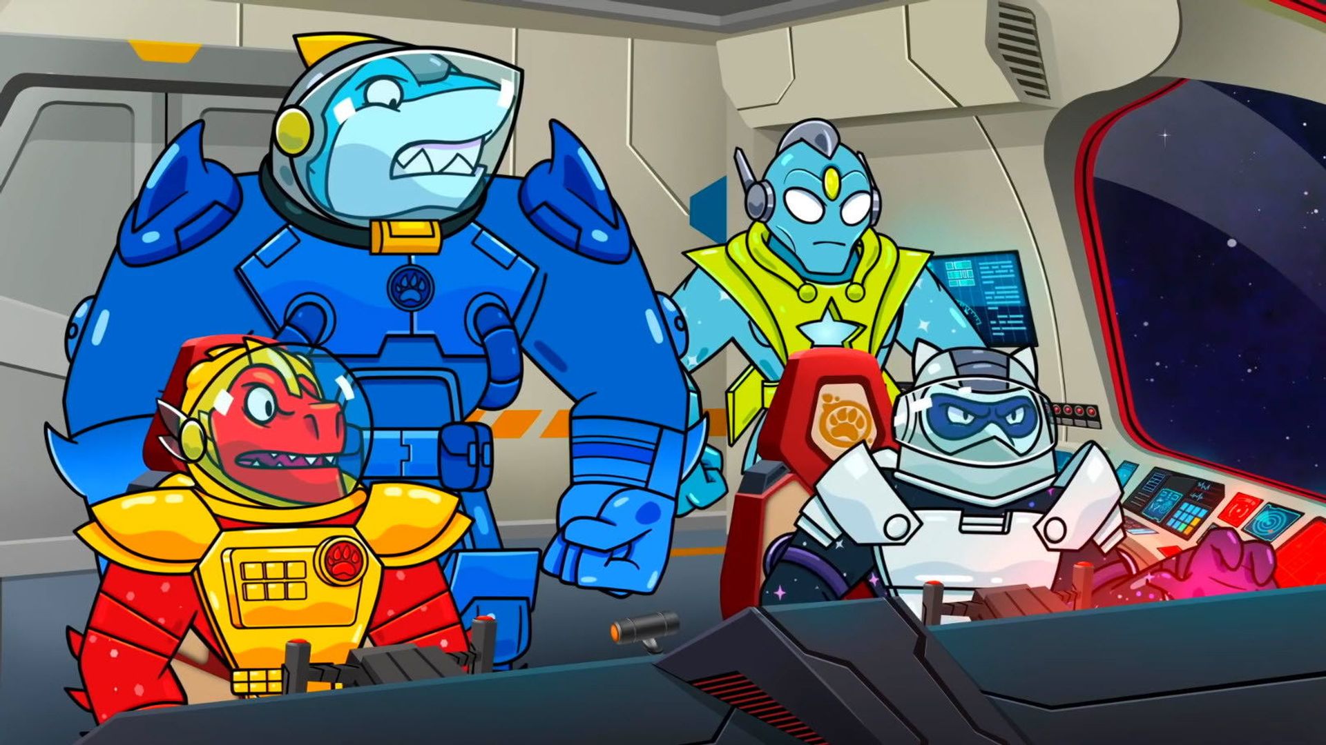 Heroes of Goo Jit Zu background