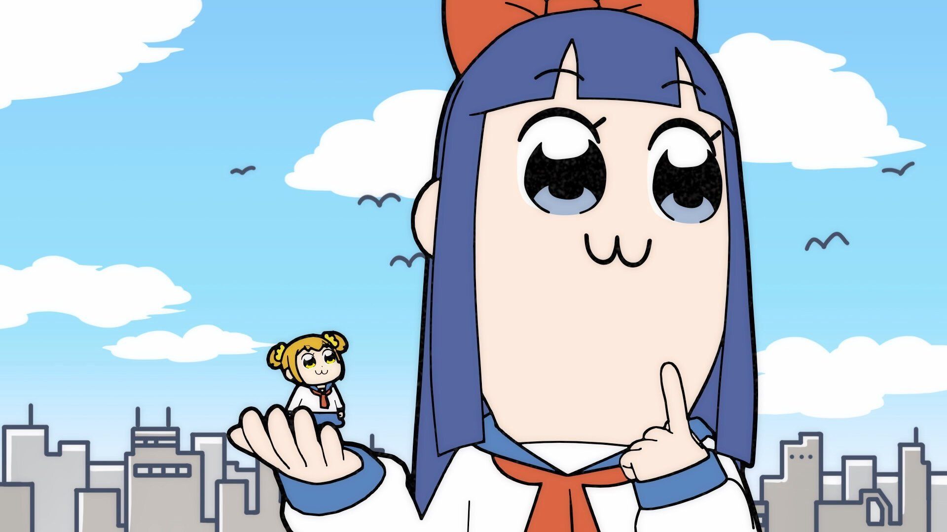 Pop Team Epic background