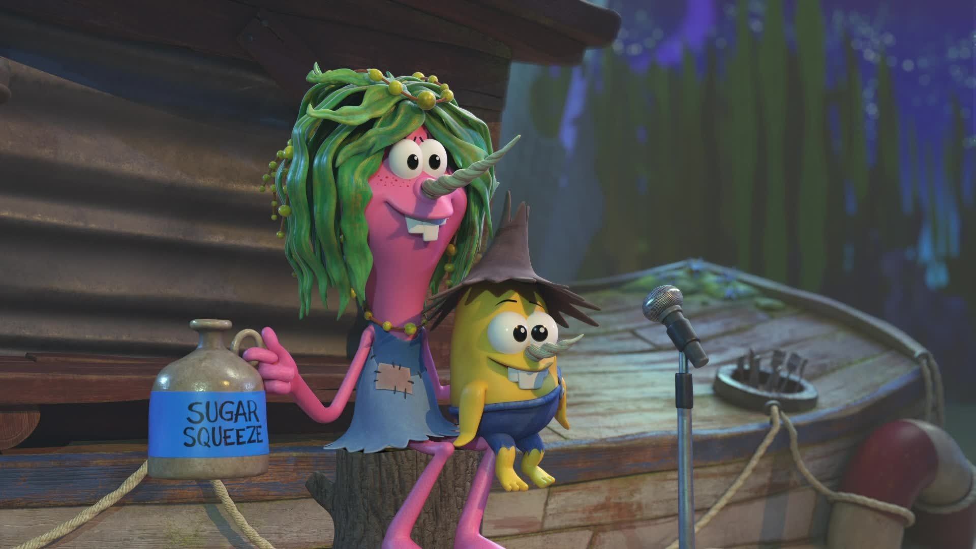 Kamp Koral: SpongeBob's Under Years background