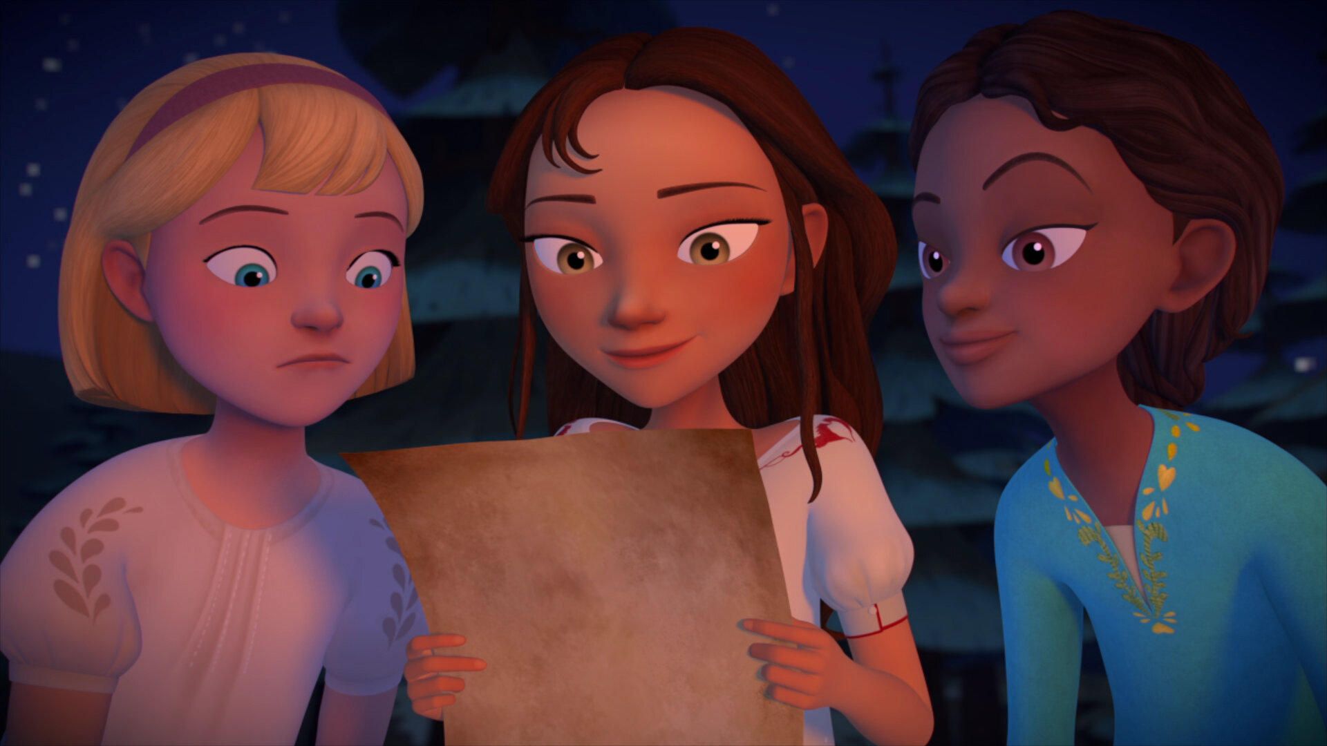 Spirit Riding Free background