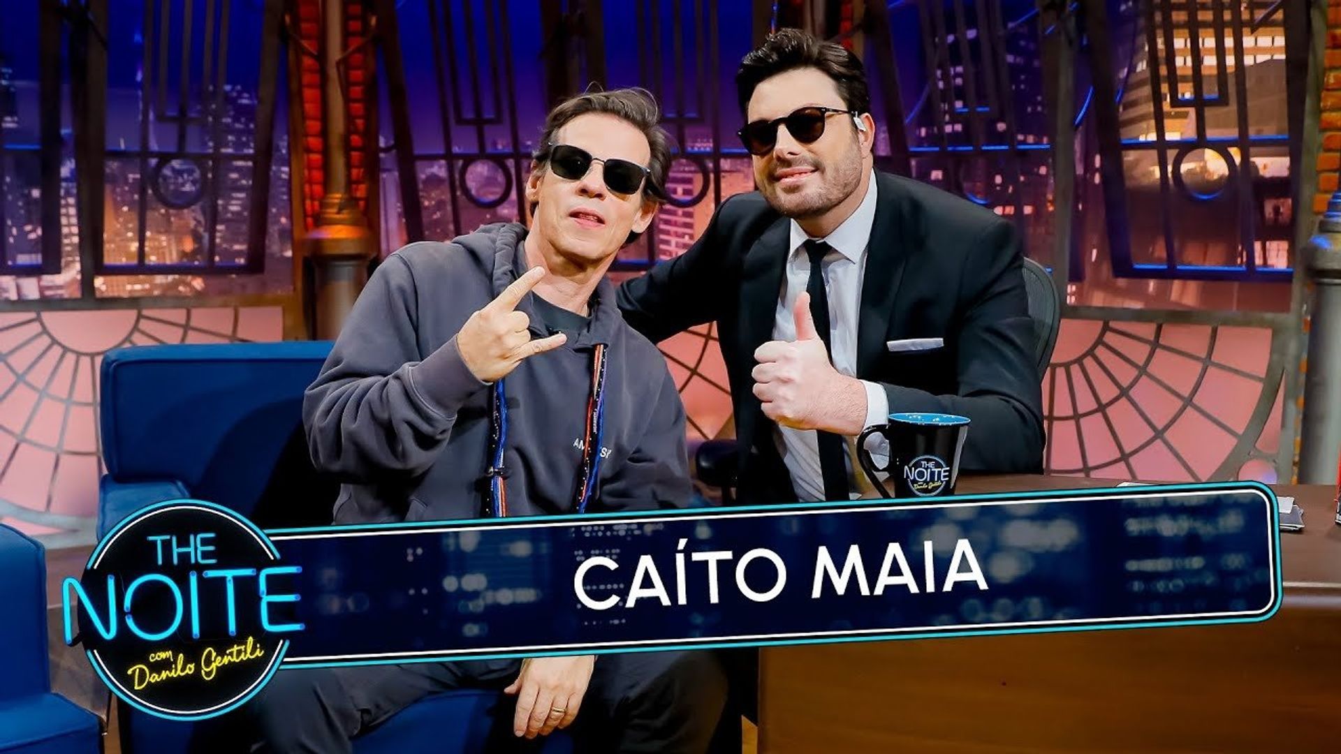 The Noite com Danilo Gentili background