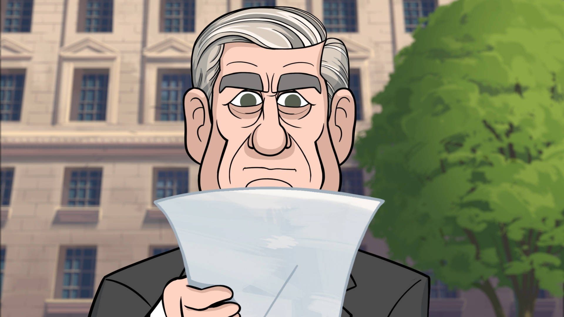 Our Cartoon President background