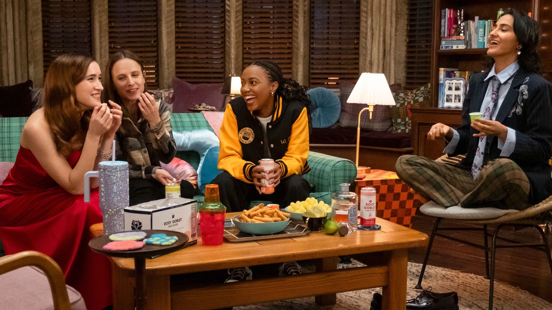 The Sex Lives of College Girls background