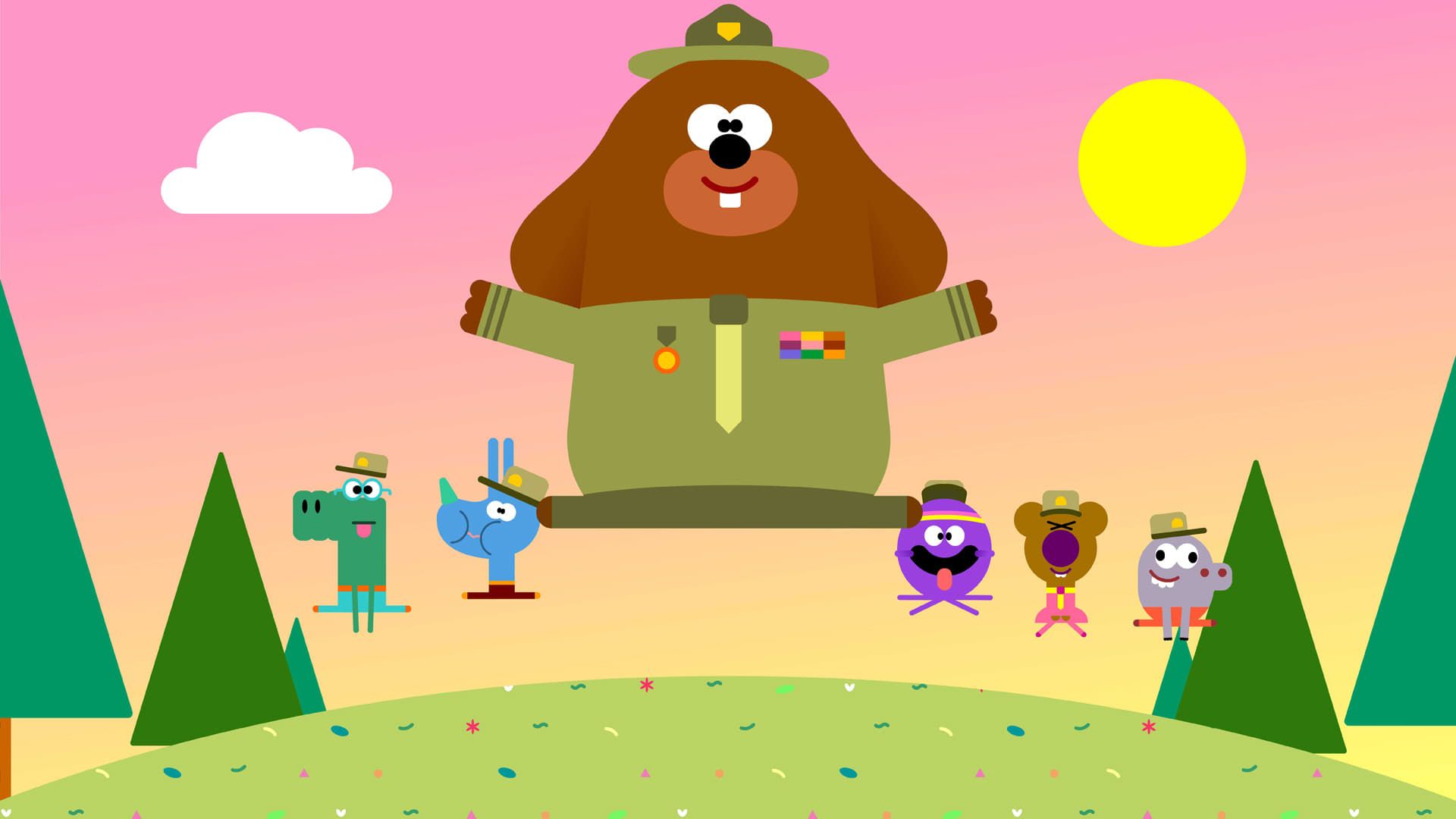 Hey Duggee background