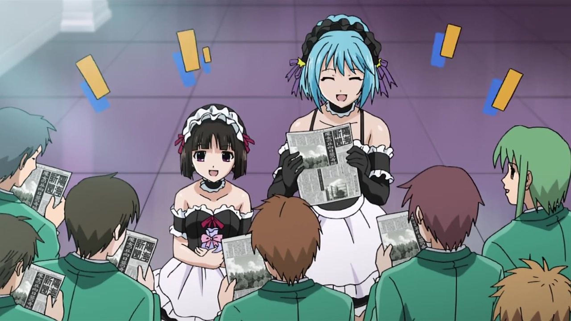 Rosario + Vampire background