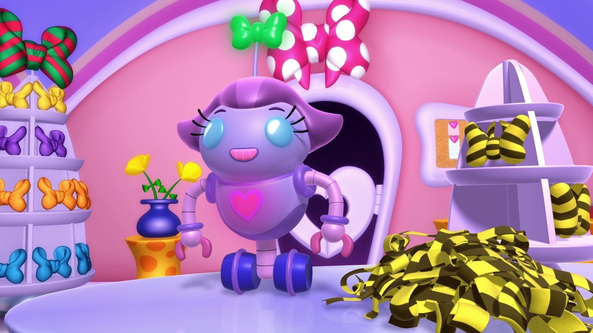 Minnie's Bow-Toons background
