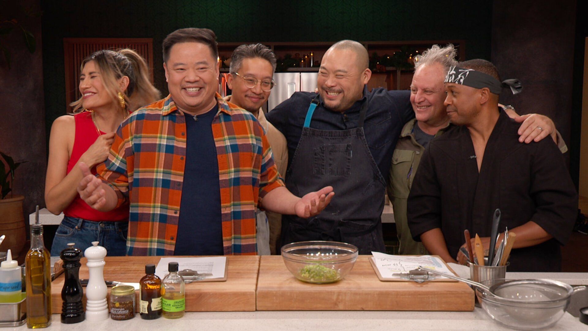 Dinner Time Live with David Chang background
