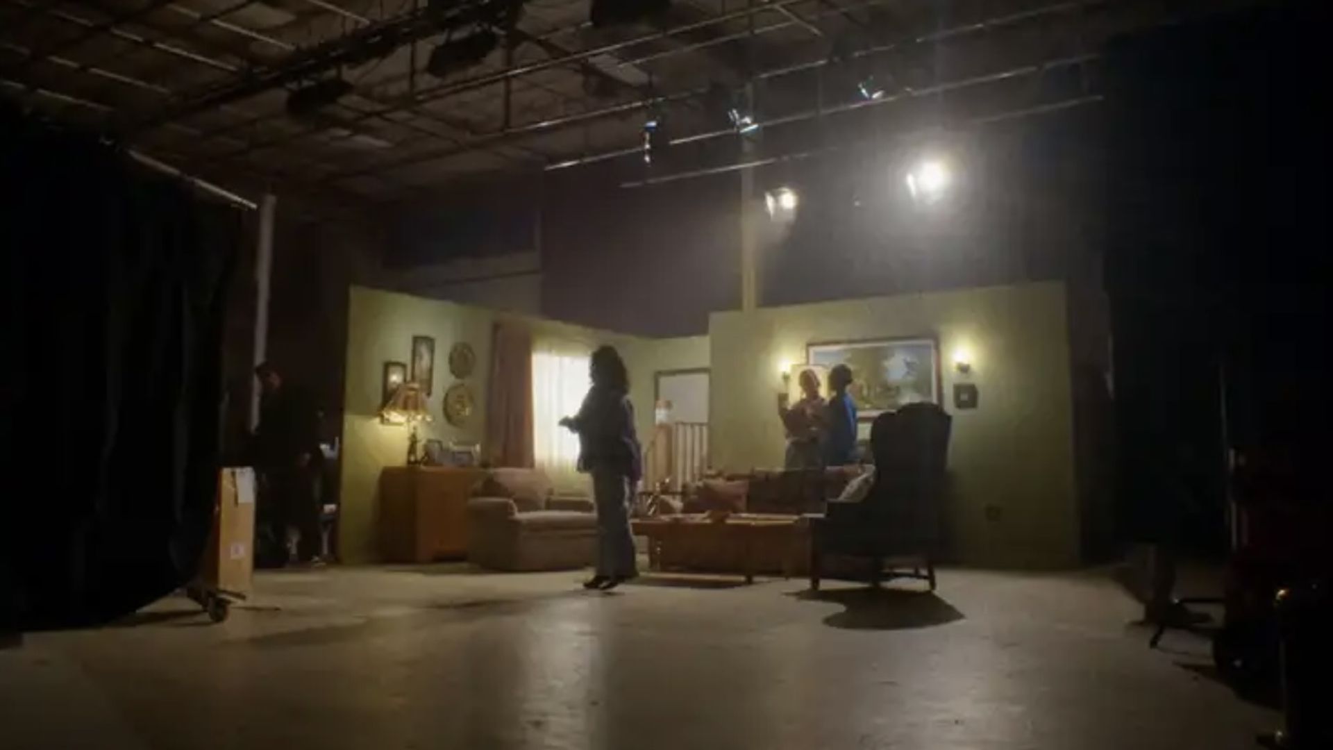 Dark Side of Comedy background