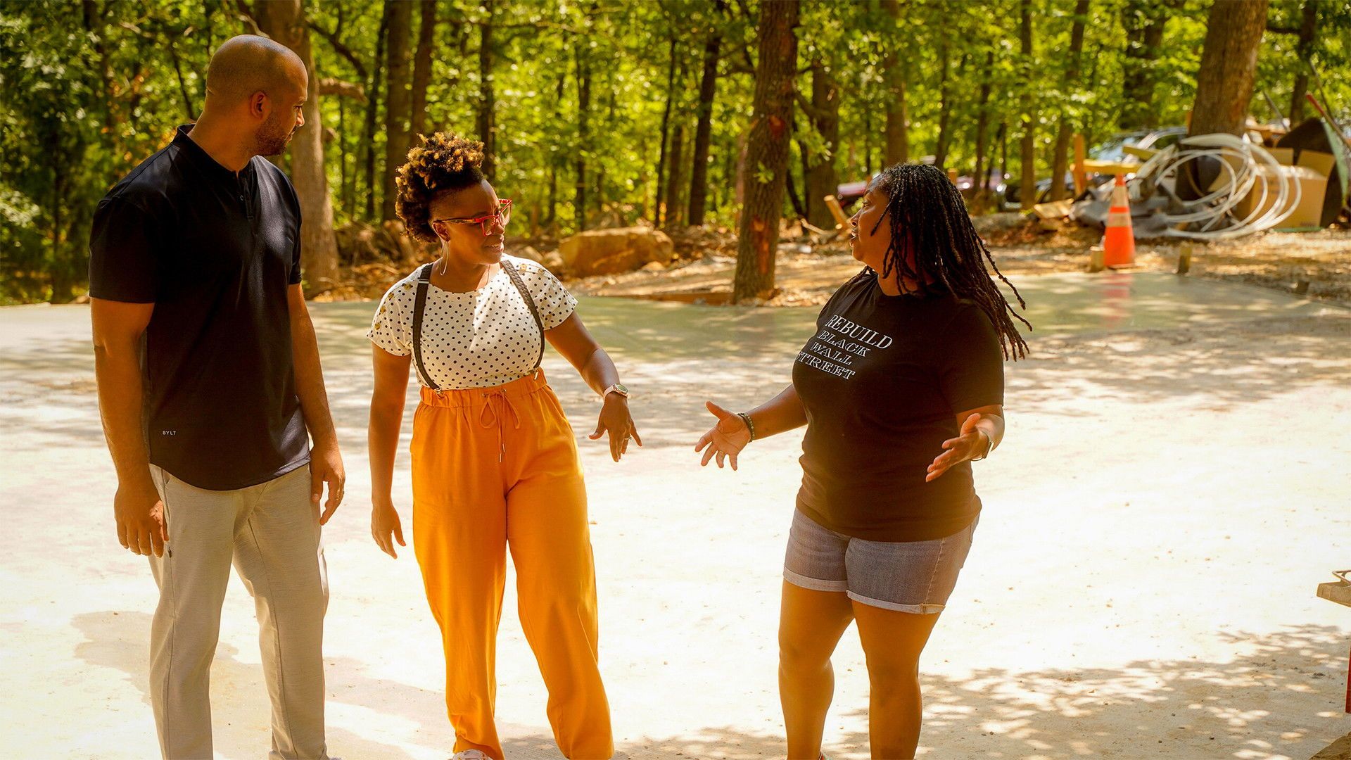 Rebuilding Black Wall Street background