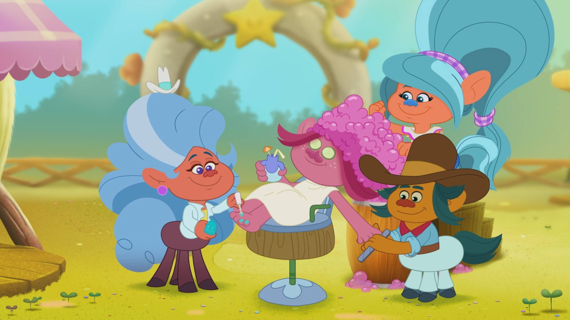 TrollsTopia background