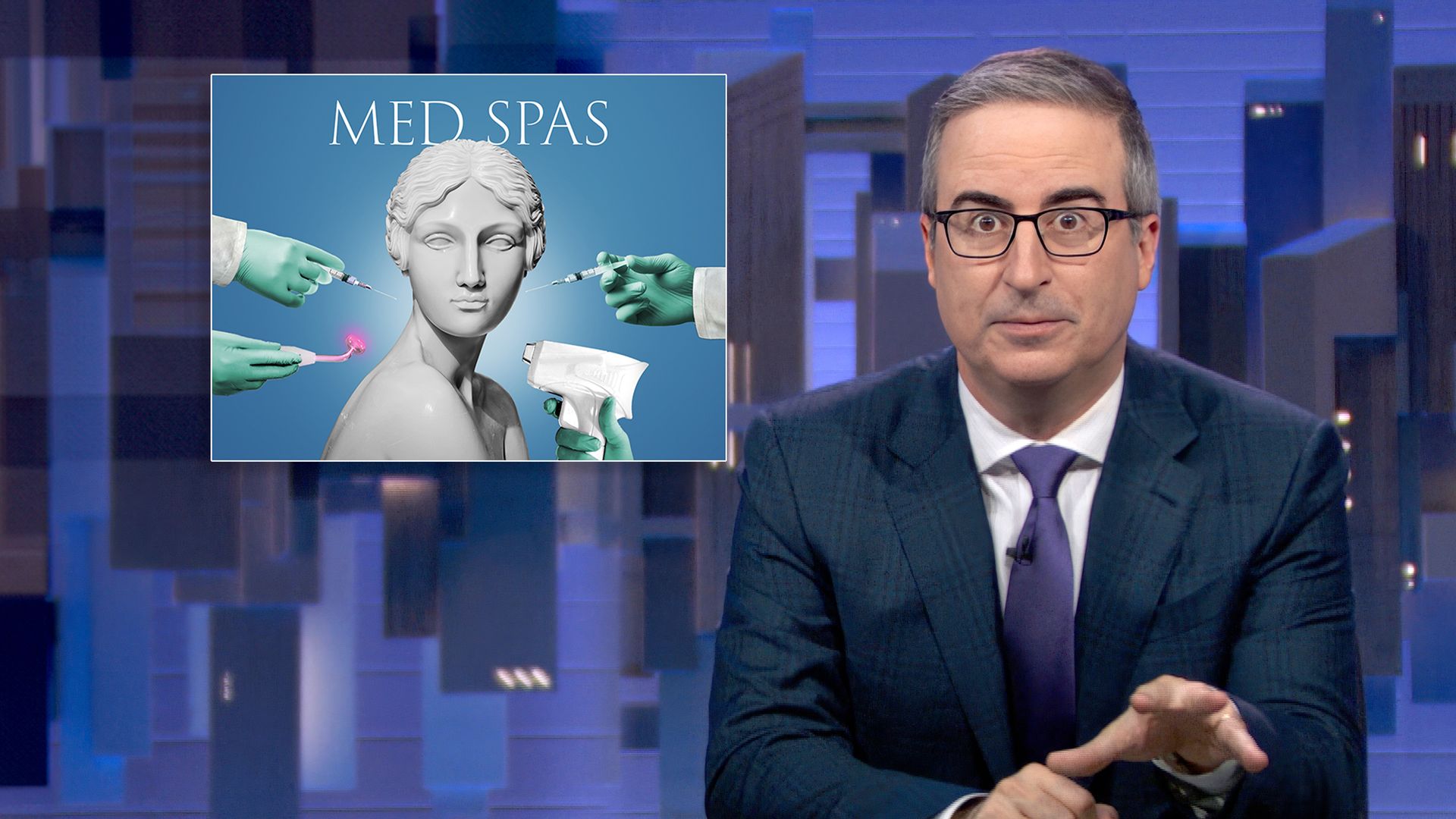 Last Week Tonight with John Oliver background