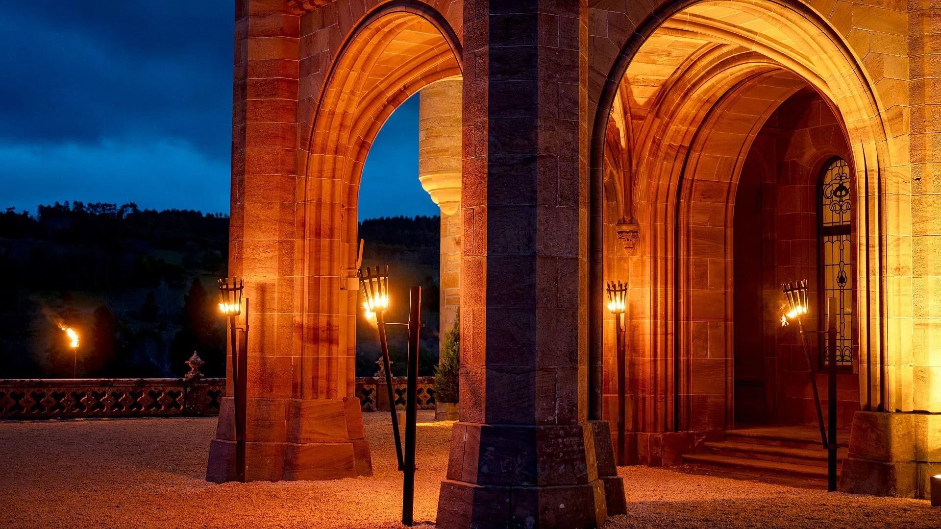 The Celebrity Traitors background